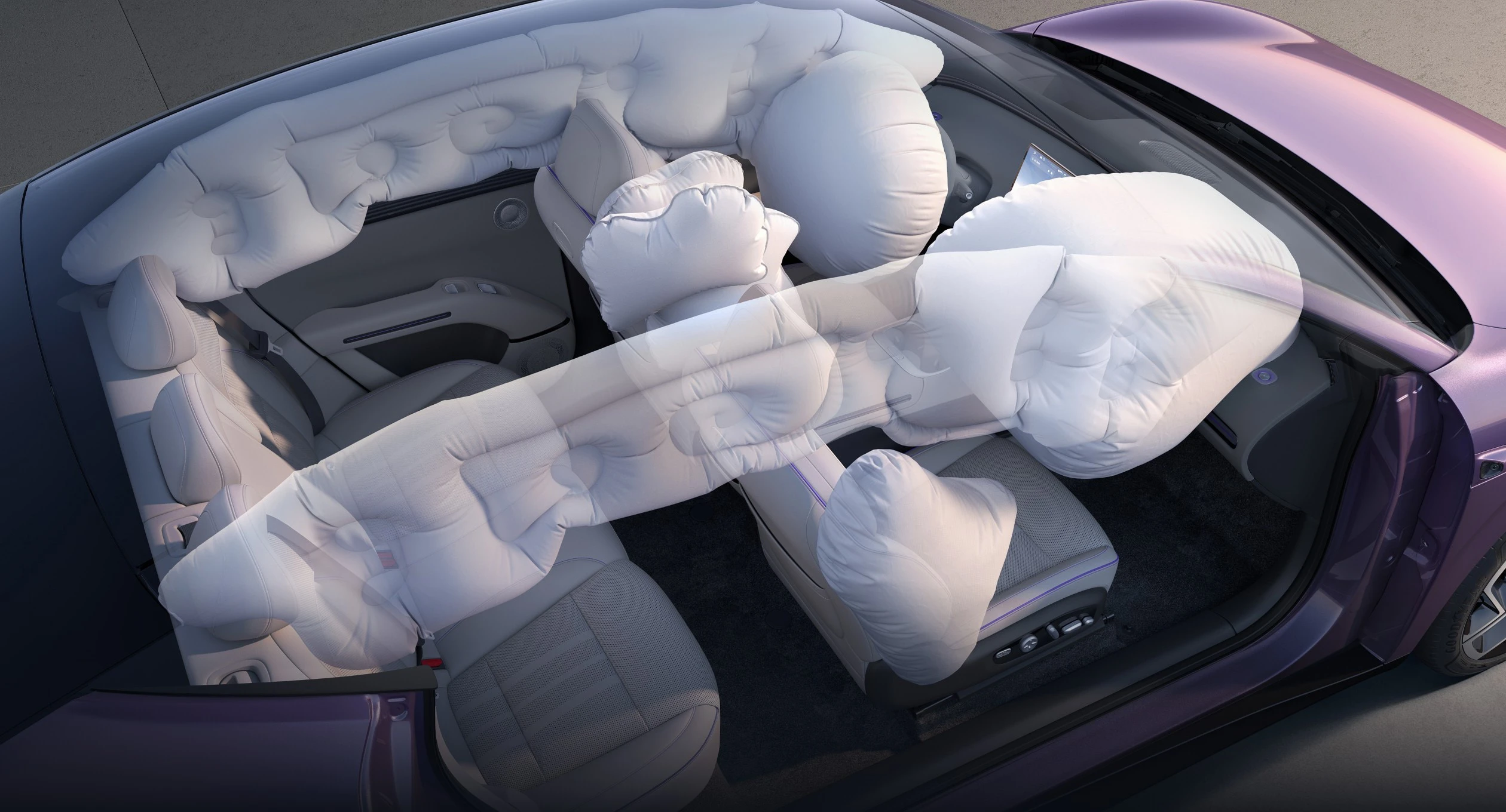 XPENG L03 58.3 kWh RWD safety view