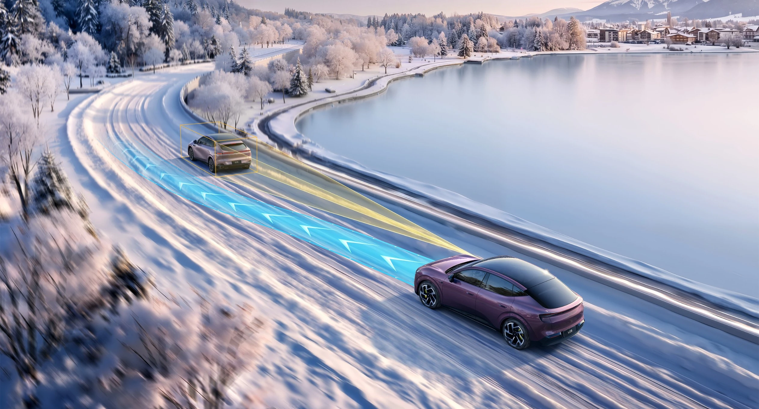 XPENG L03 71.2 kWh AWD Performance technology view