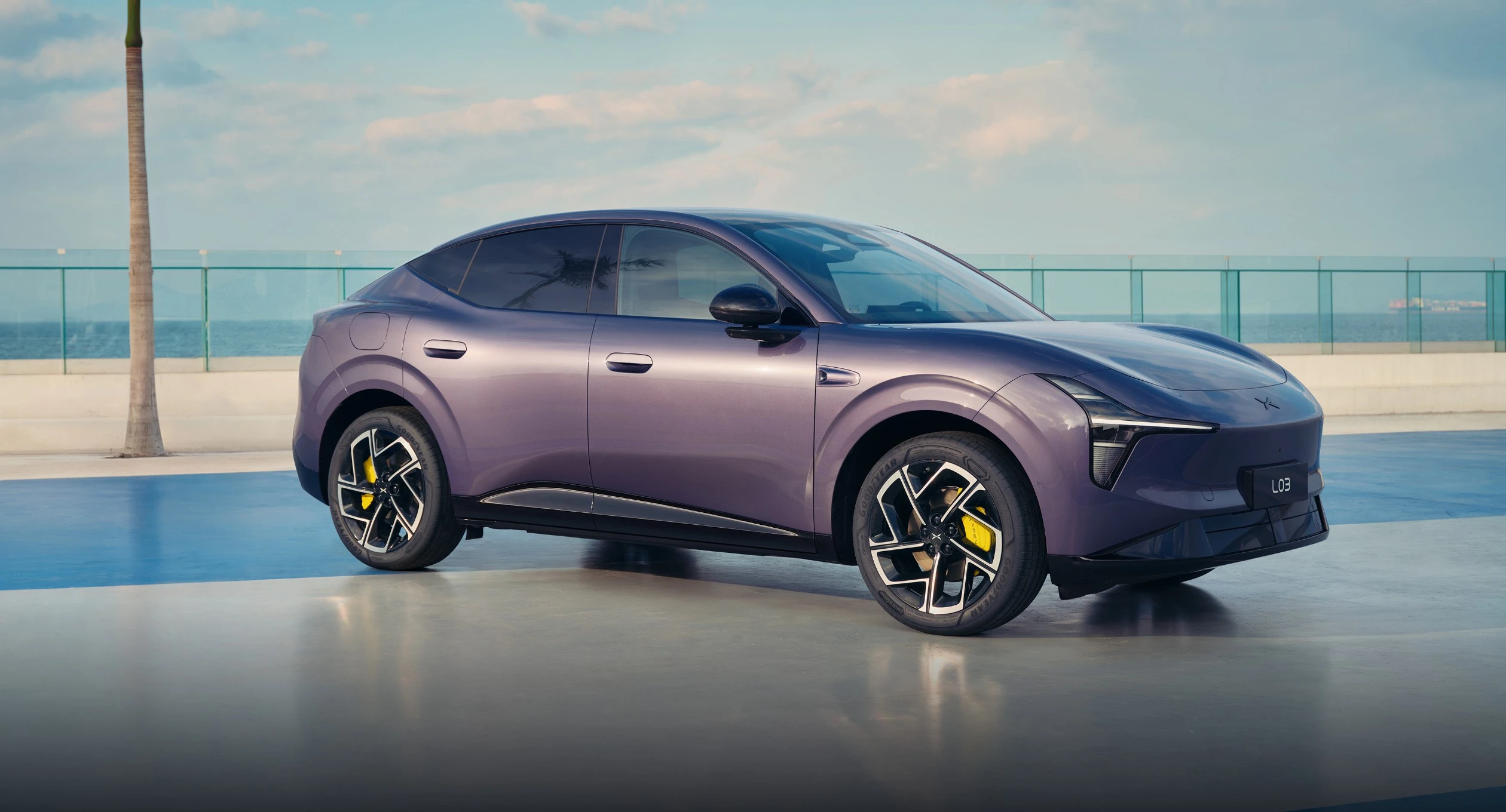 XPENG L03 71.2 kWh RWD exterior view