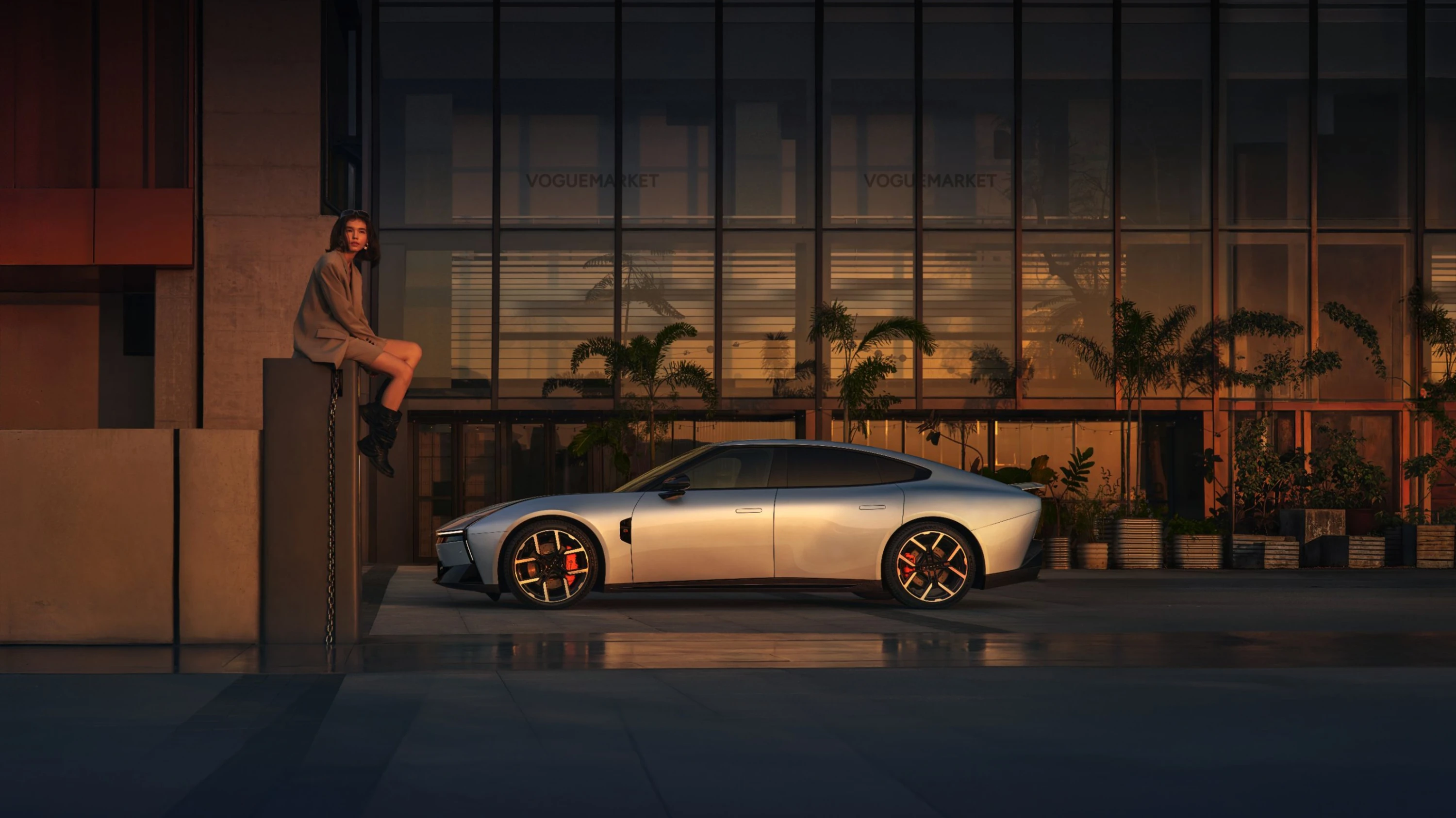 XPENG P7 750 AWD Performance exterior view