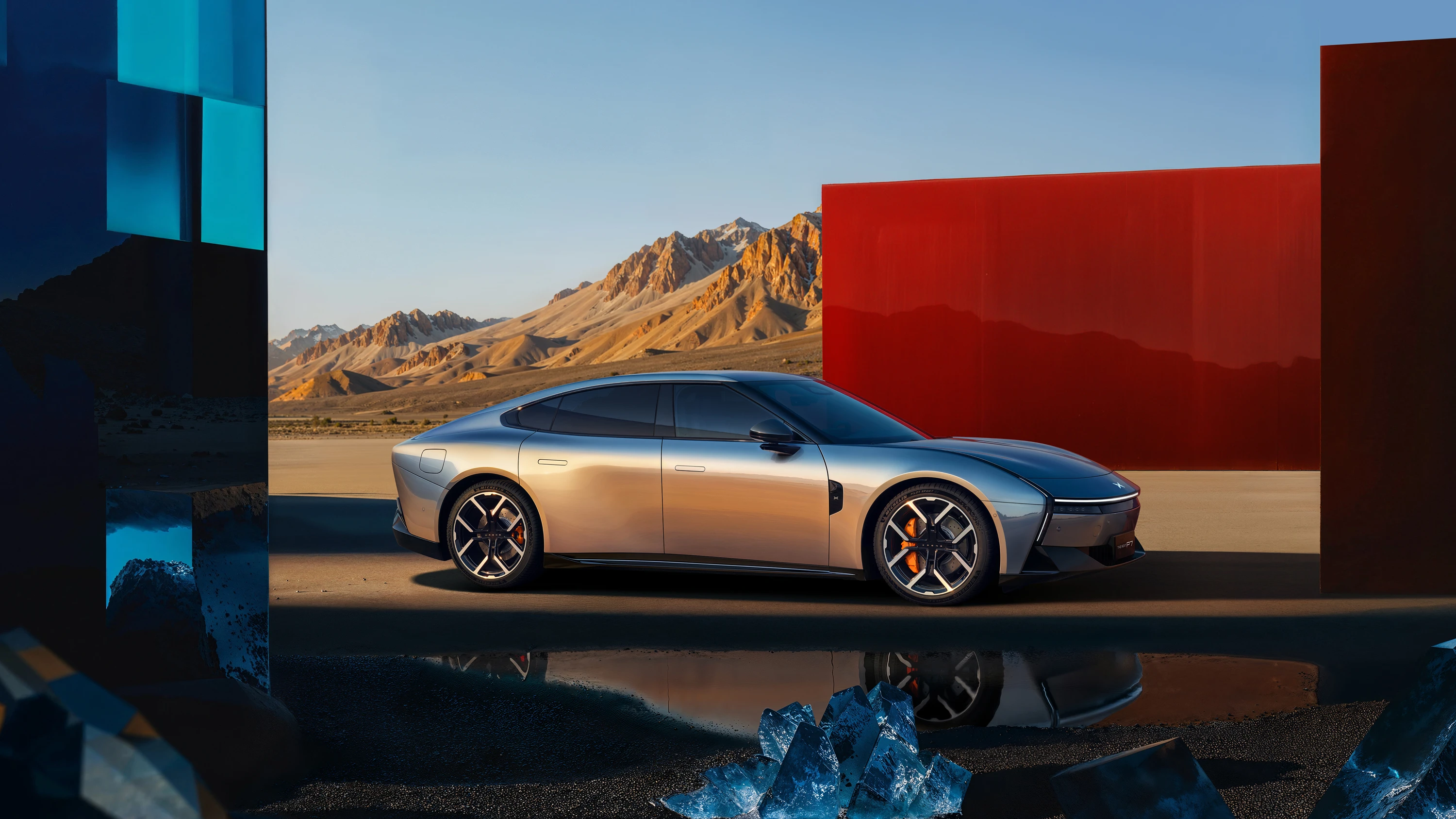 XPENG P7 750 AWD Performance exterior view