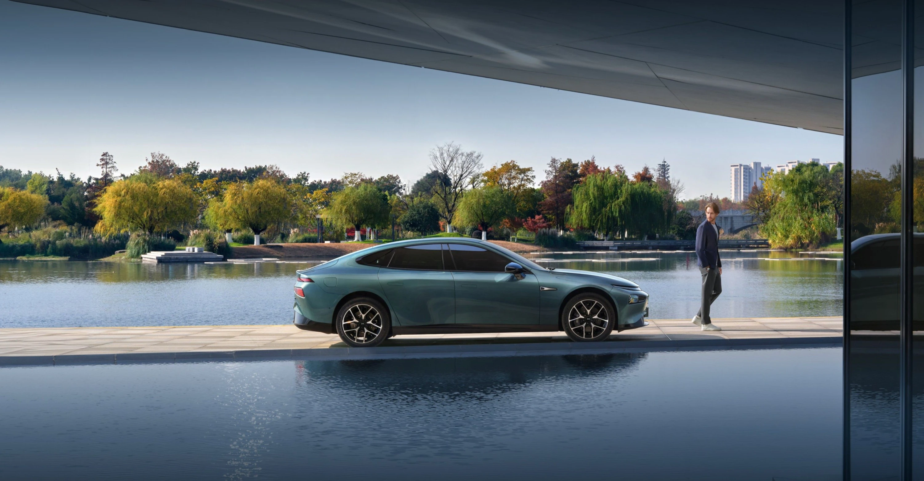 XPENG P7i 610 AWD electric vehicle exterior