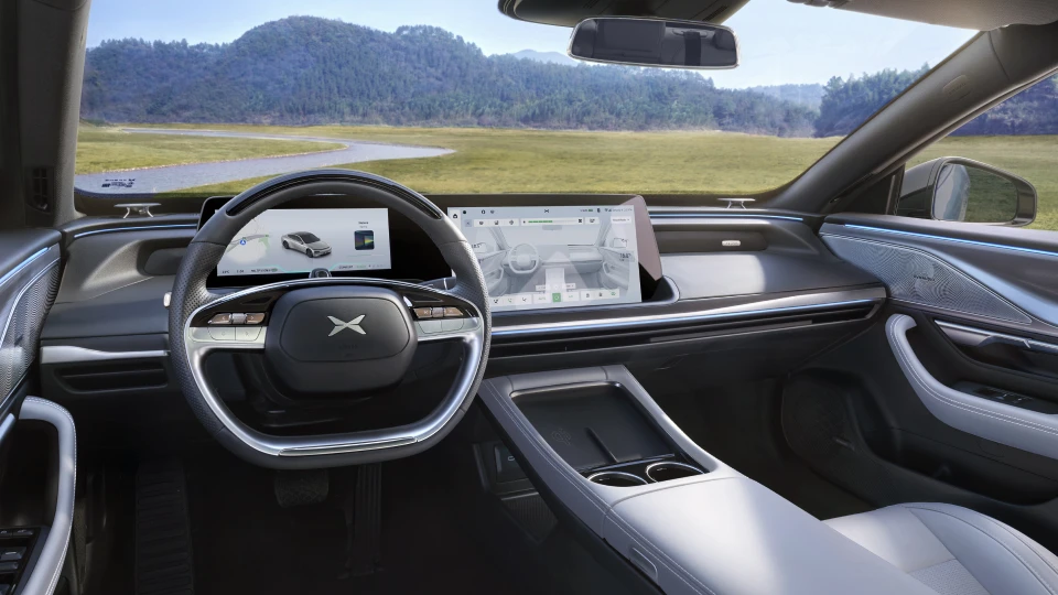 XPENG P7i 702 RWD interior view