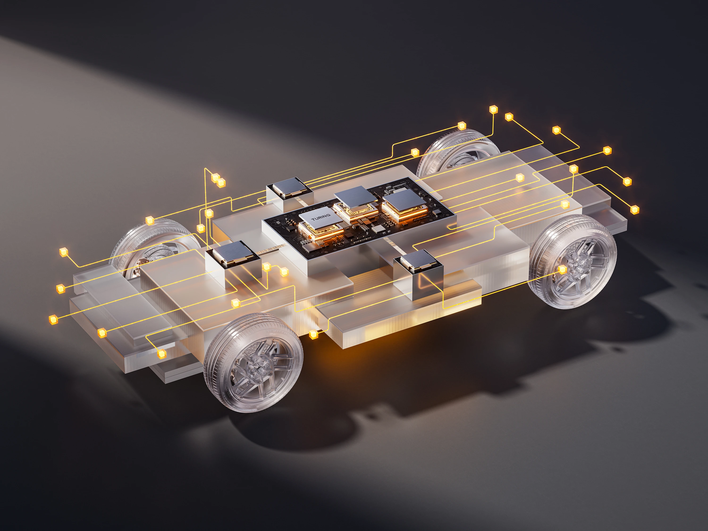 XPENG P7+ 74.9 kWh Long Range RWD technology view