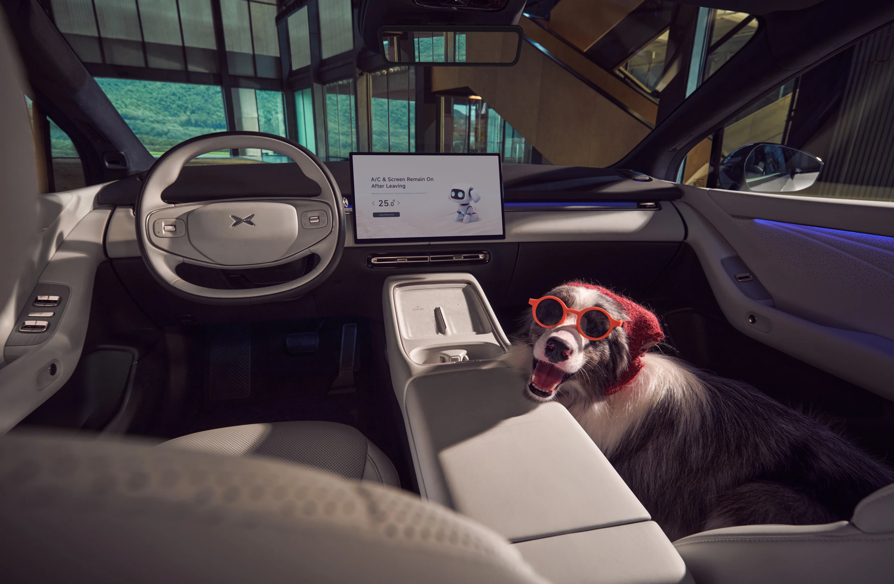 XPENG P7+ 76.3 kWh Long Range RWD interior view