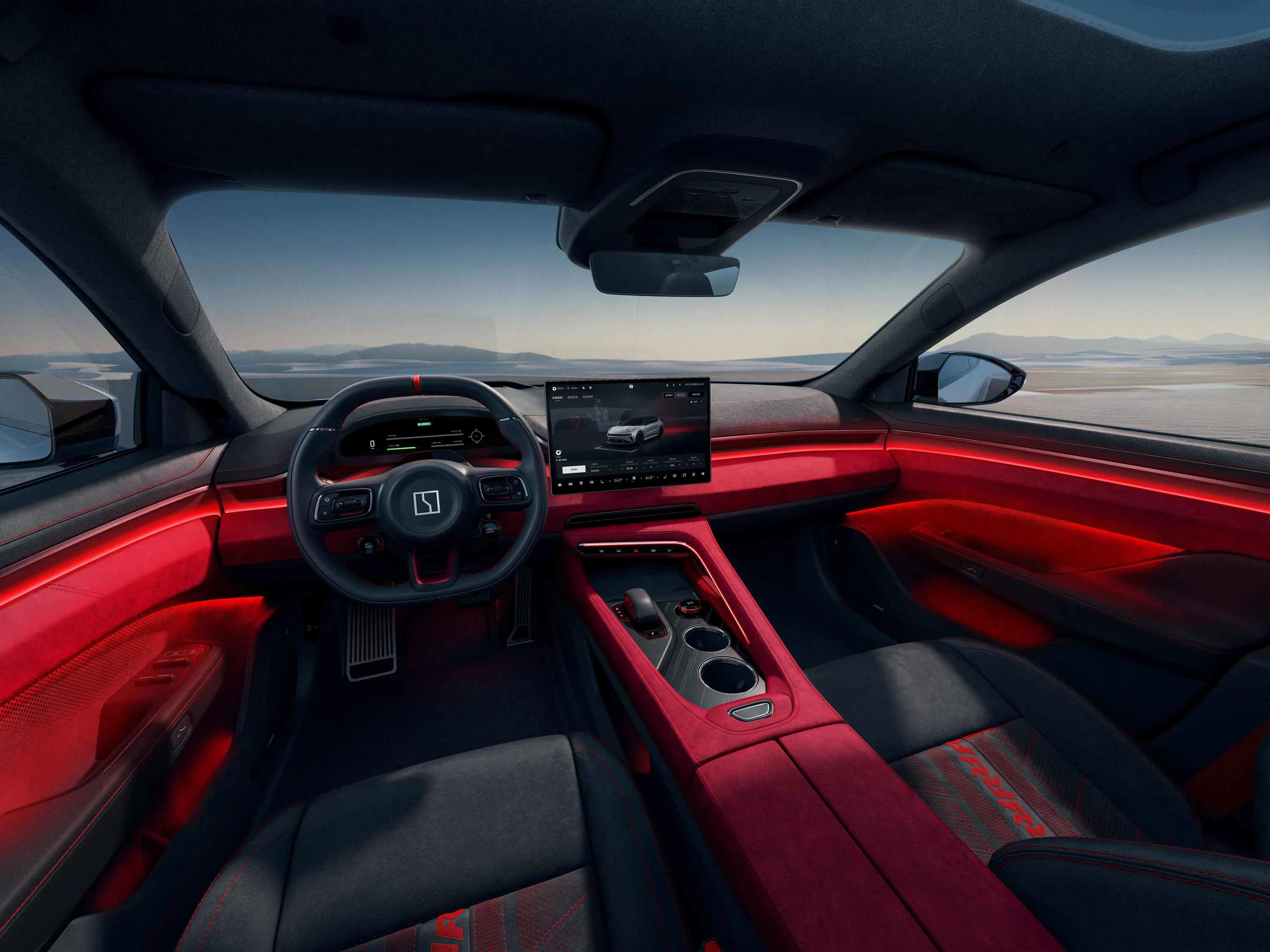 Zeekr 001 FR interior view