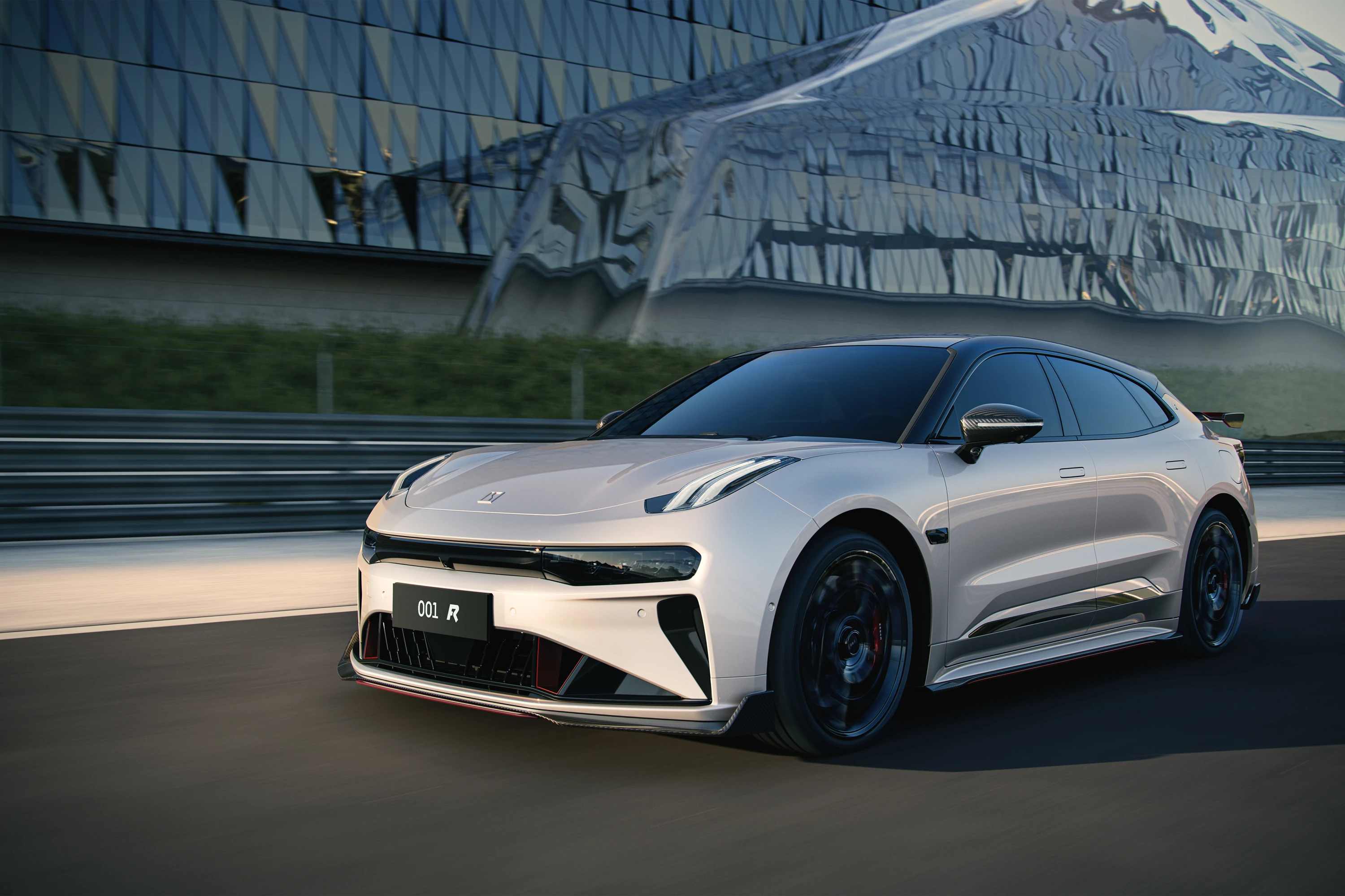 Zeekr 001 FR electric vehicle exterior