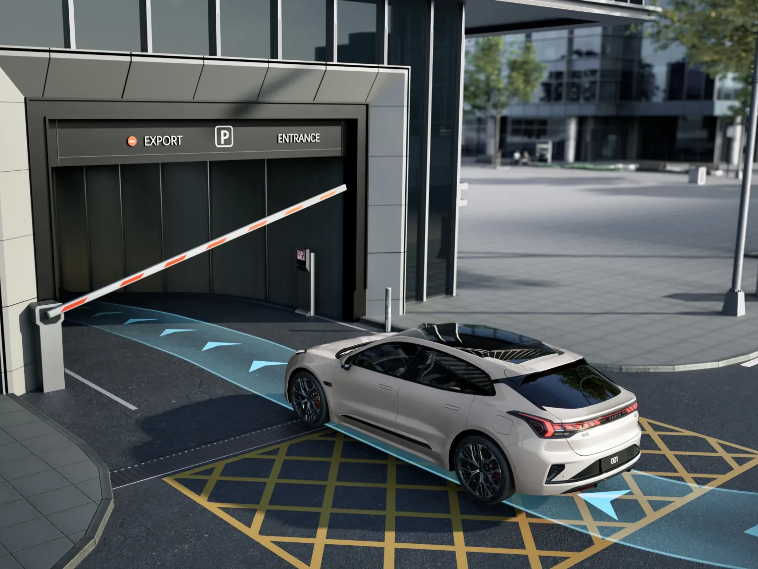 Zeekr 001 Max 95 kWh AWD technology view