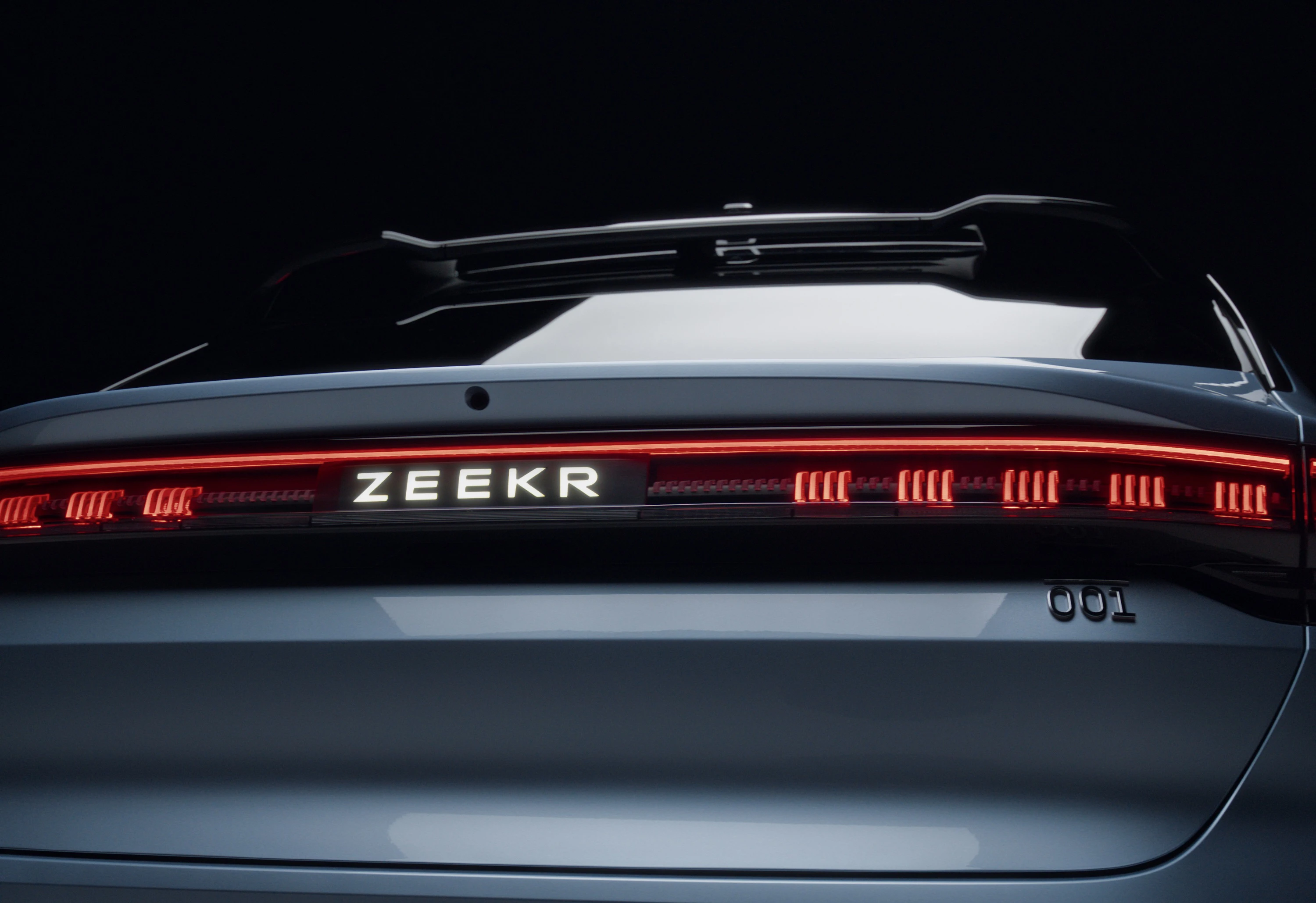 Zeekr 001 Performance AWD rearlights view