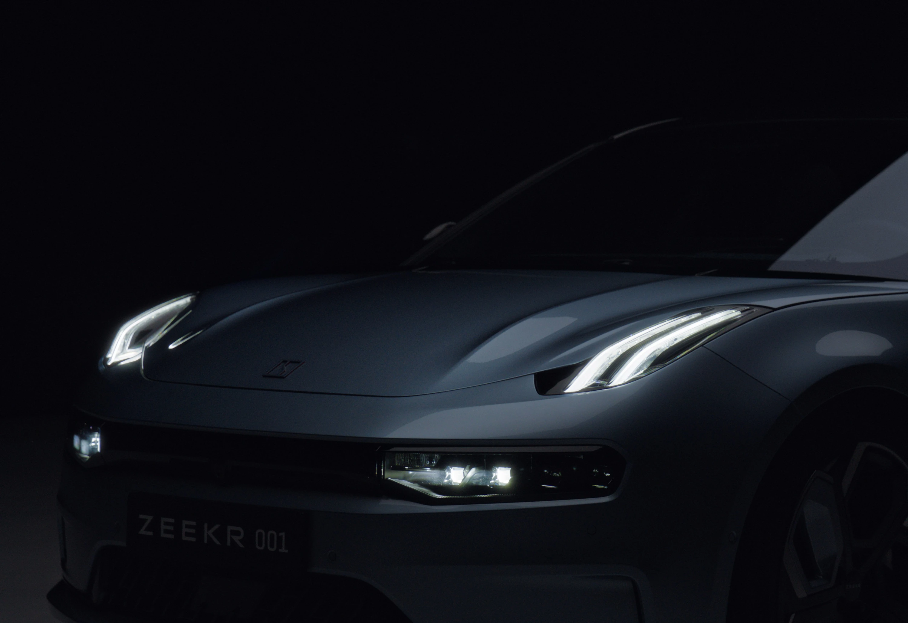 Zeekr 001 Performance AWD headlights view