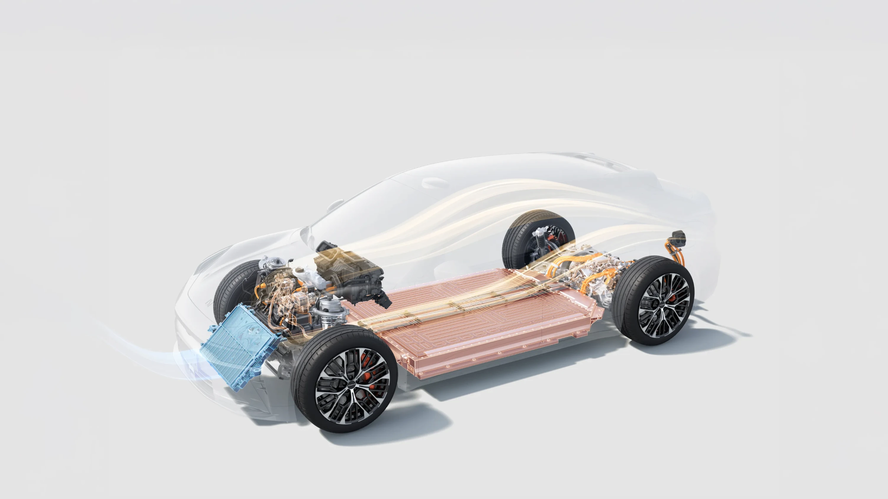 Zeekr 001 Ultra 103 kWh AWD technology view
