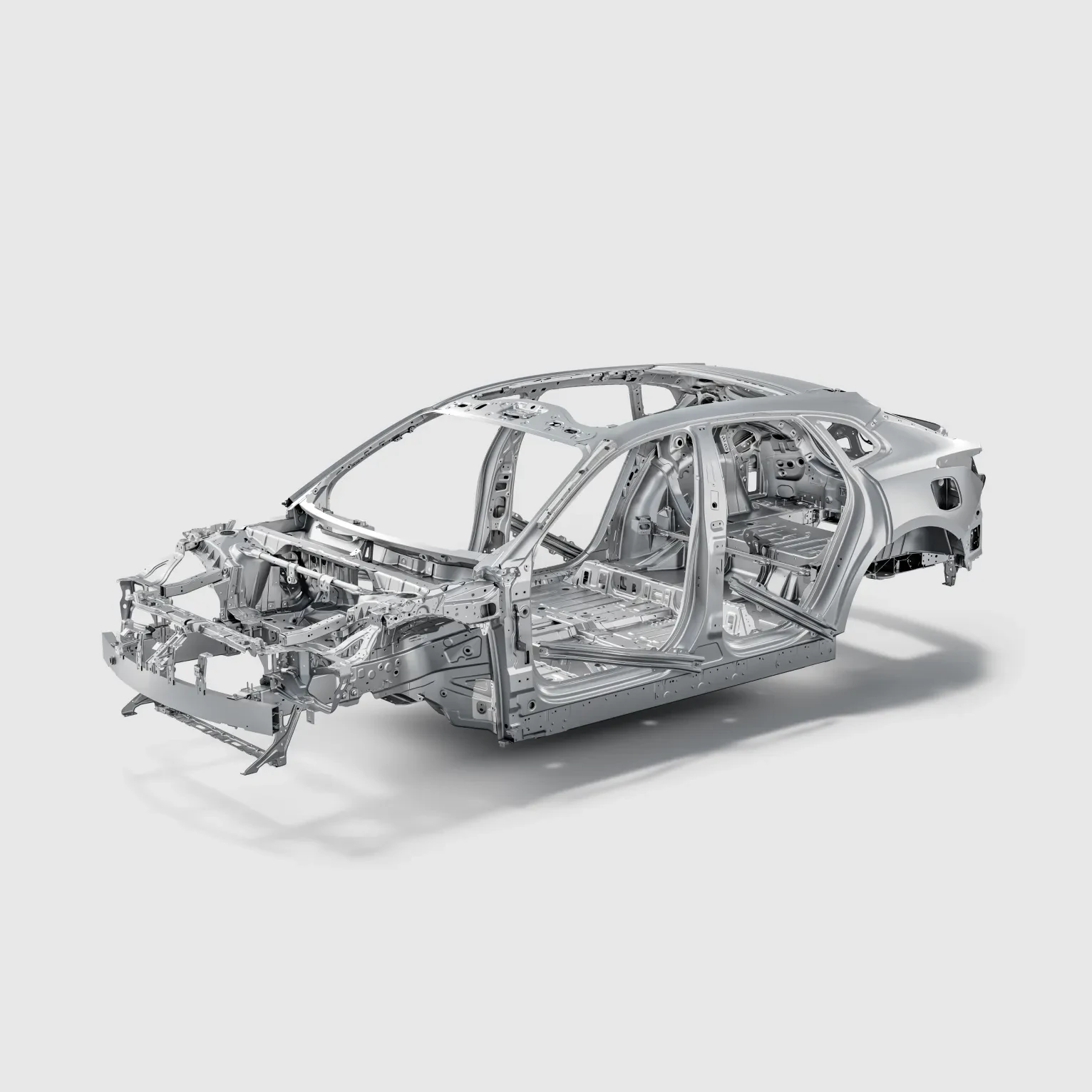 Zeekr 001 Ultra 103 kWh AWD chassis view
