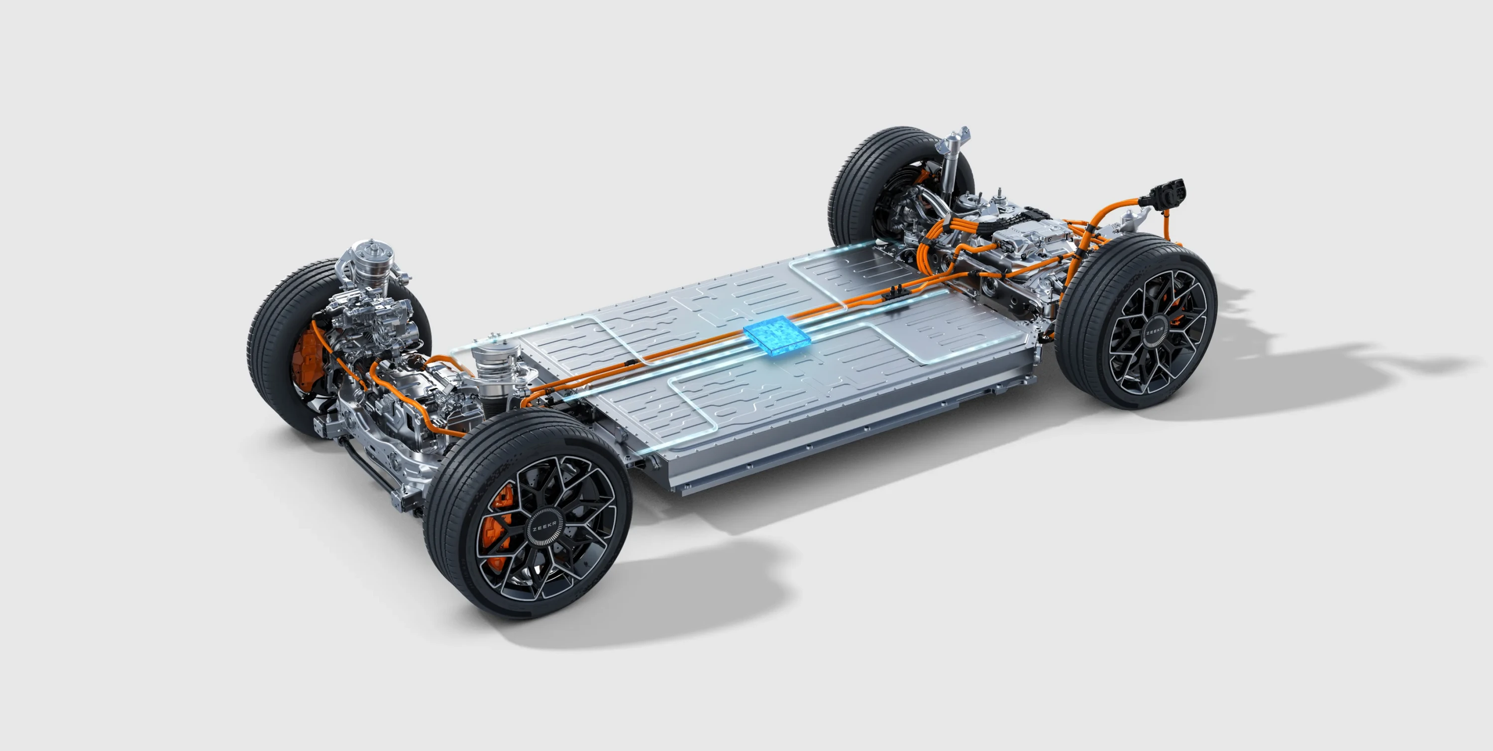 Zeekr 007 103 kWh RWD Max chassis view