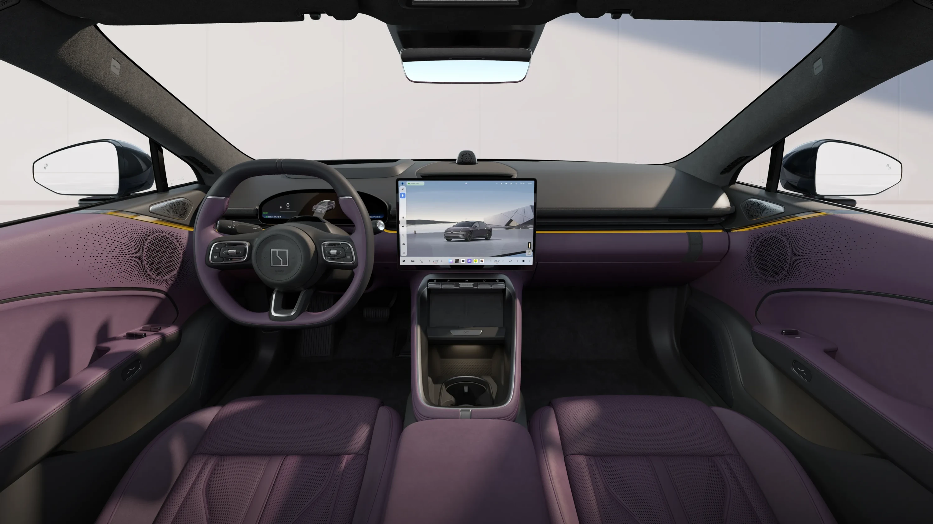 Zeekr 007 103 kWh RWD Max interior view