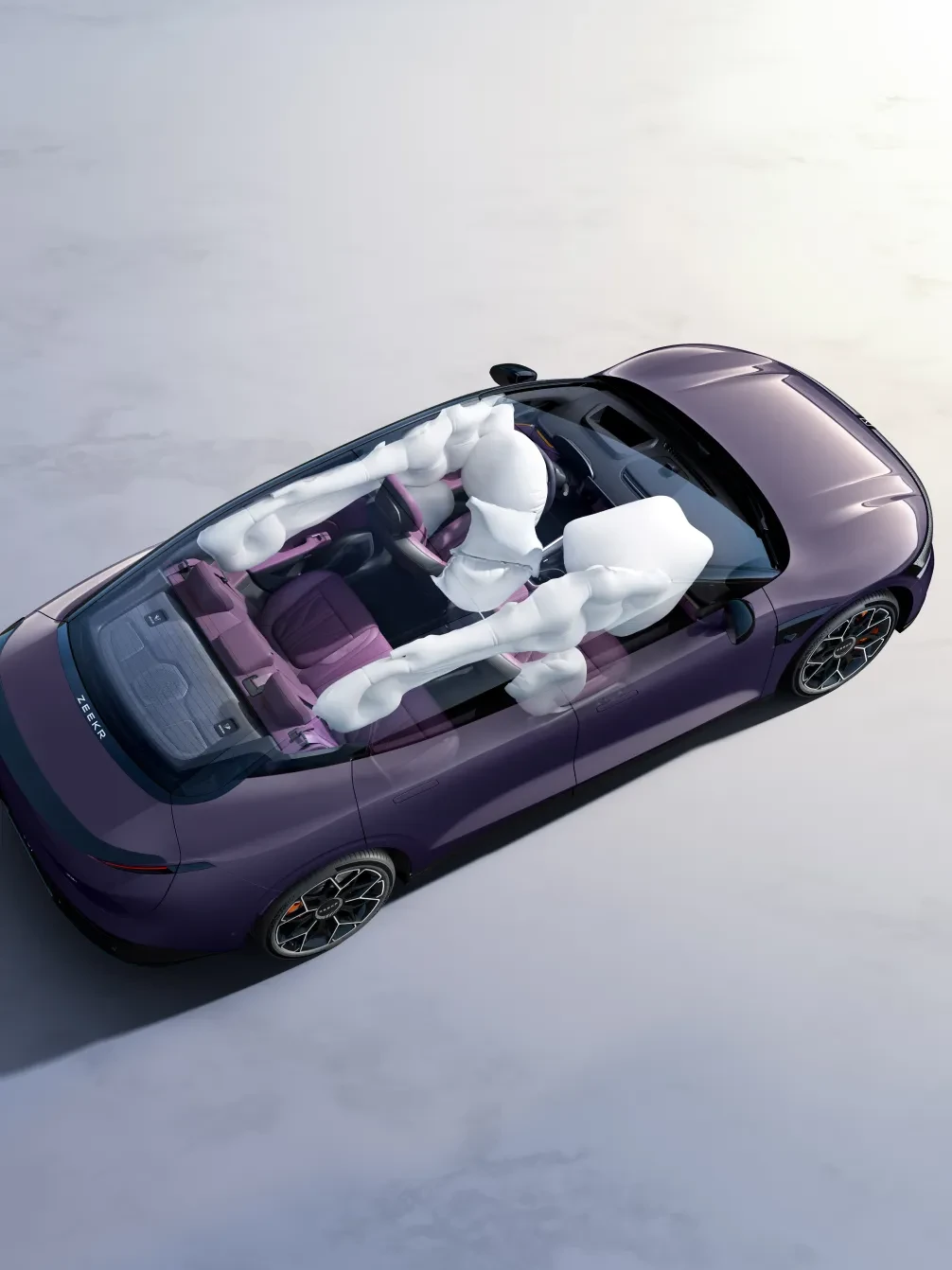 Zeekr 007 103 kWh RWD Max safety view
