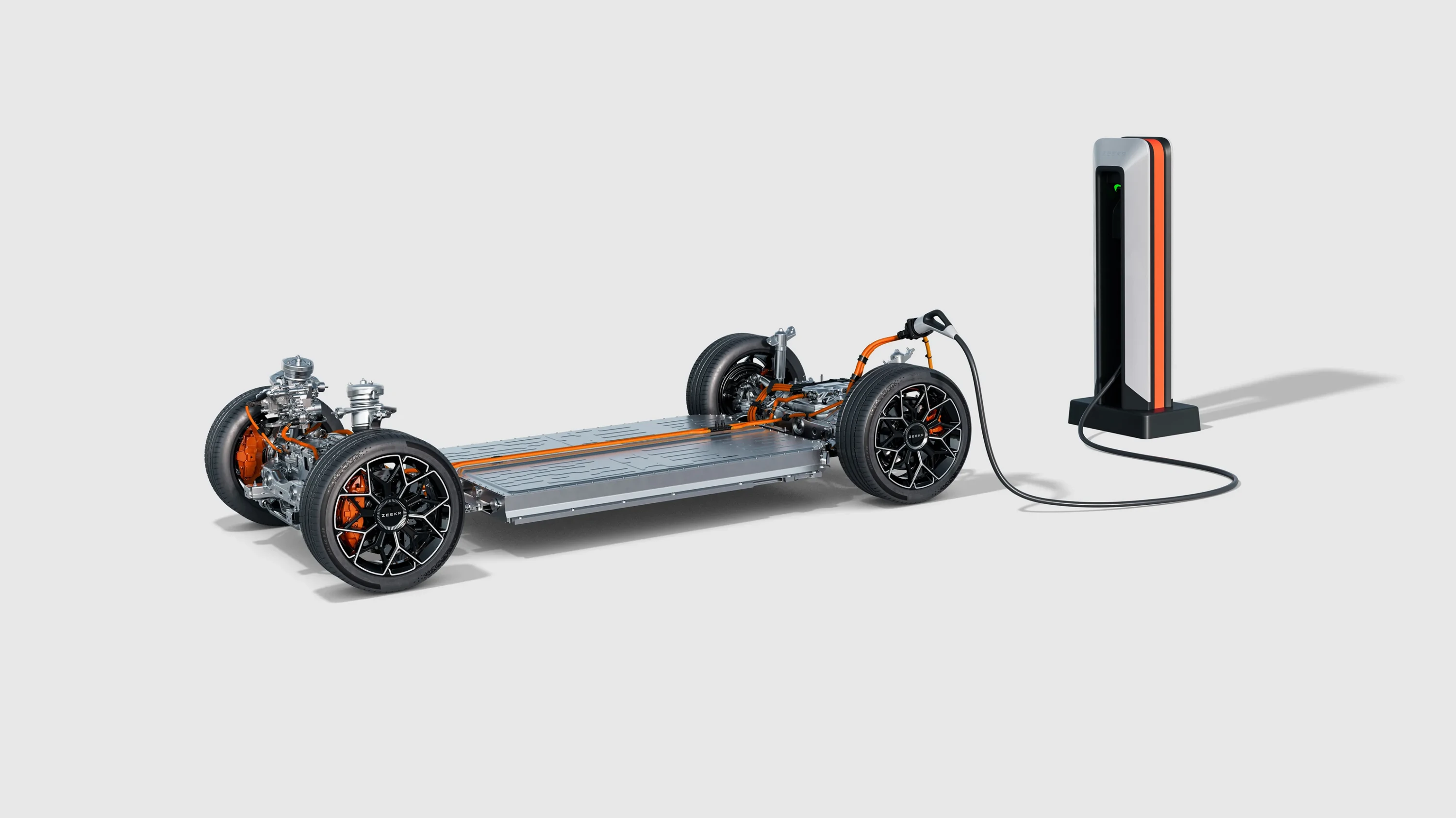 Zeekr 007 103 kWh RWD Max chassis view