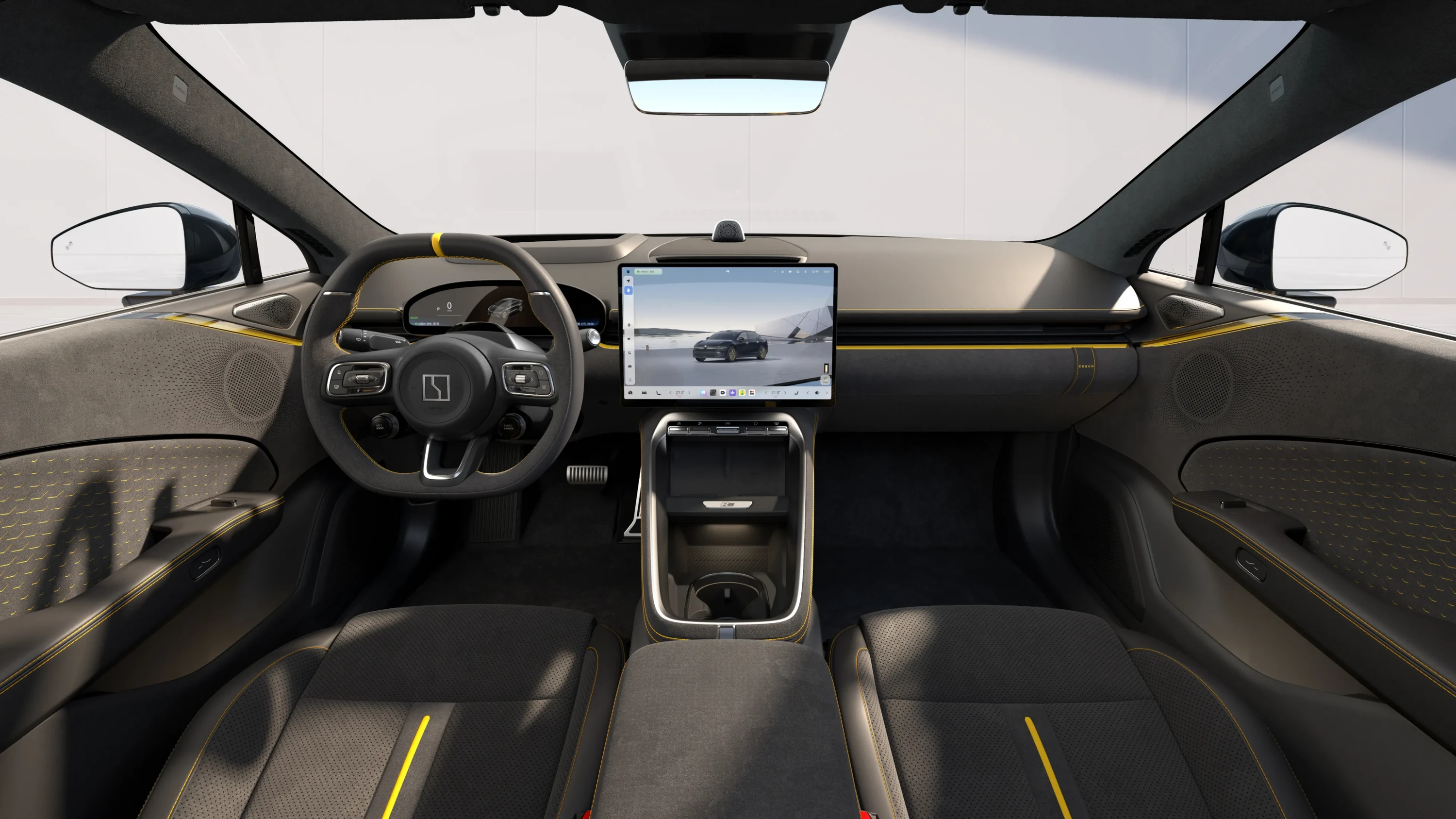 Zeekr 007 103 kWh RWD Max interior view