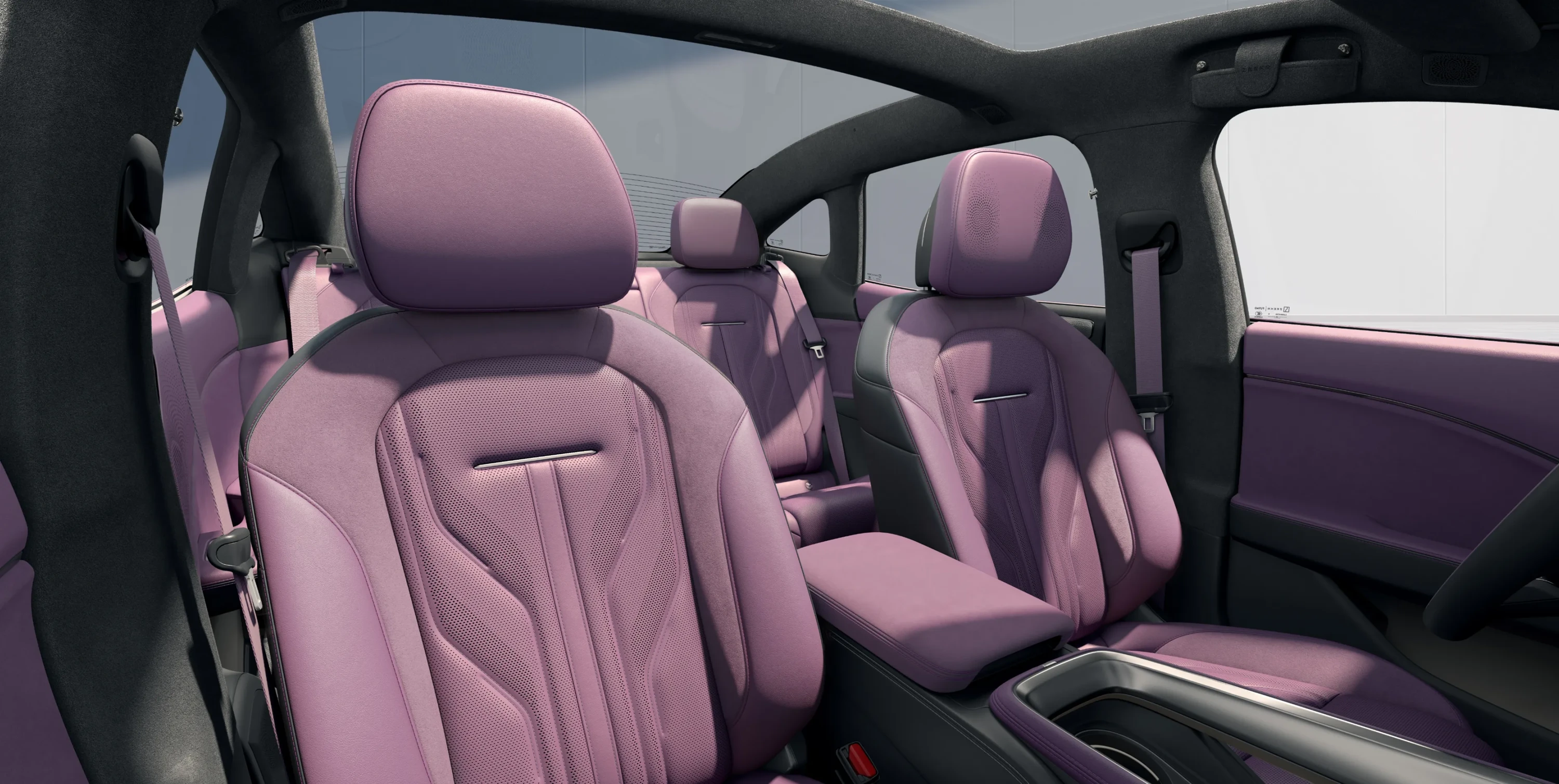 Zeekr 007 103 kWh RWD Max frontseats view