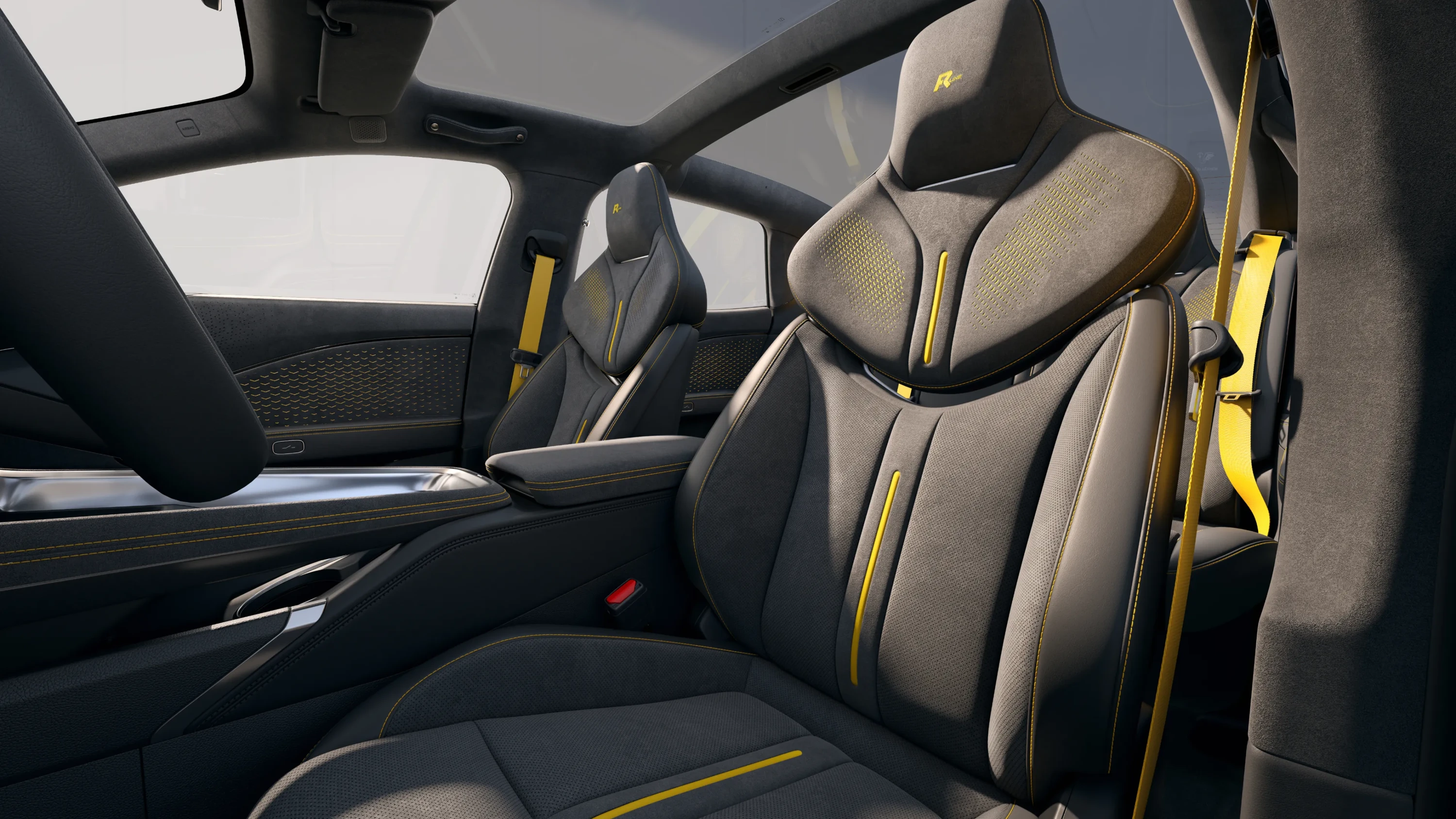 Zeekr 007 103 kWh RWD Max frontseats view