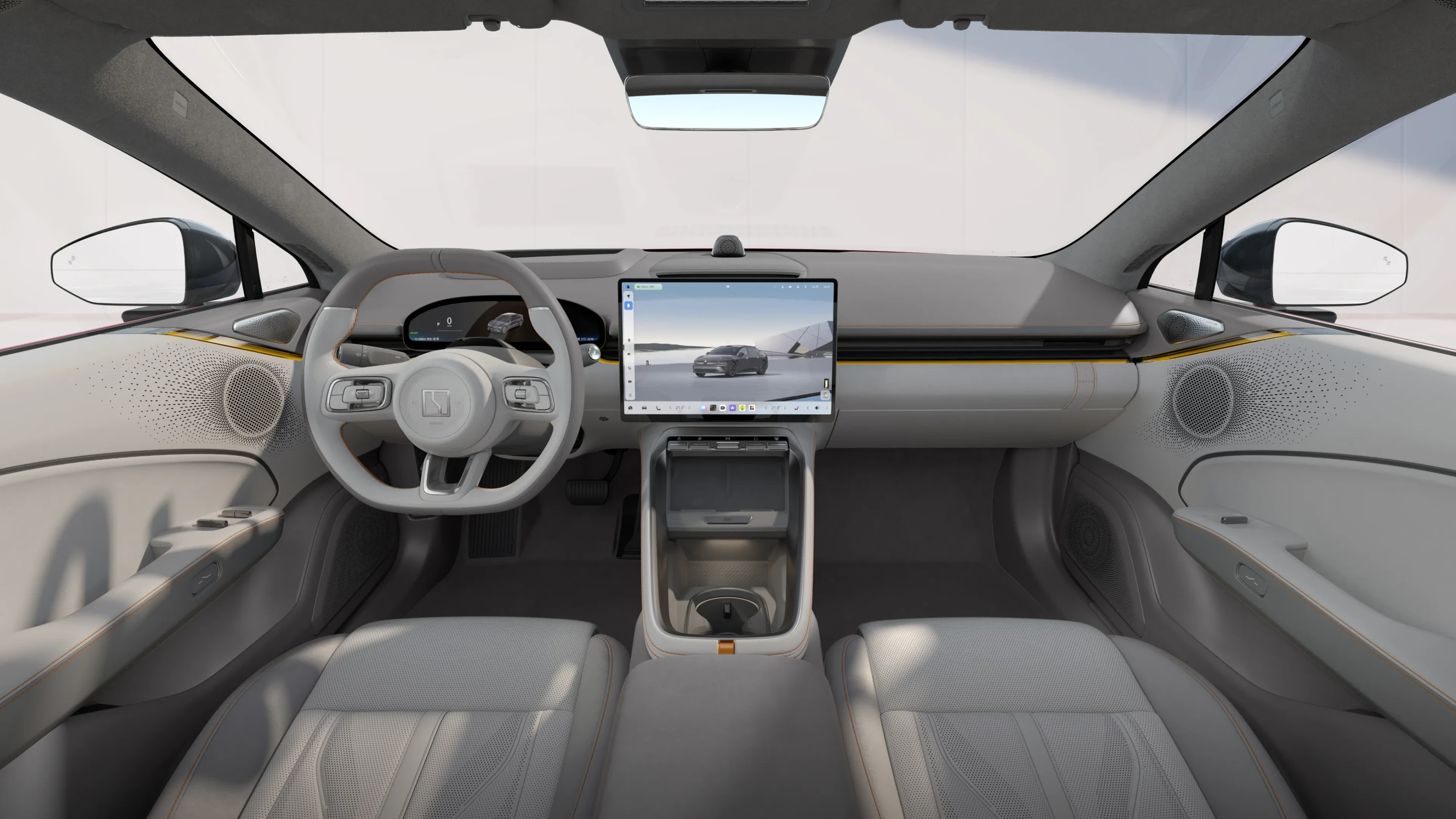 Zeekr 007 75 kWh RWD Max interior view