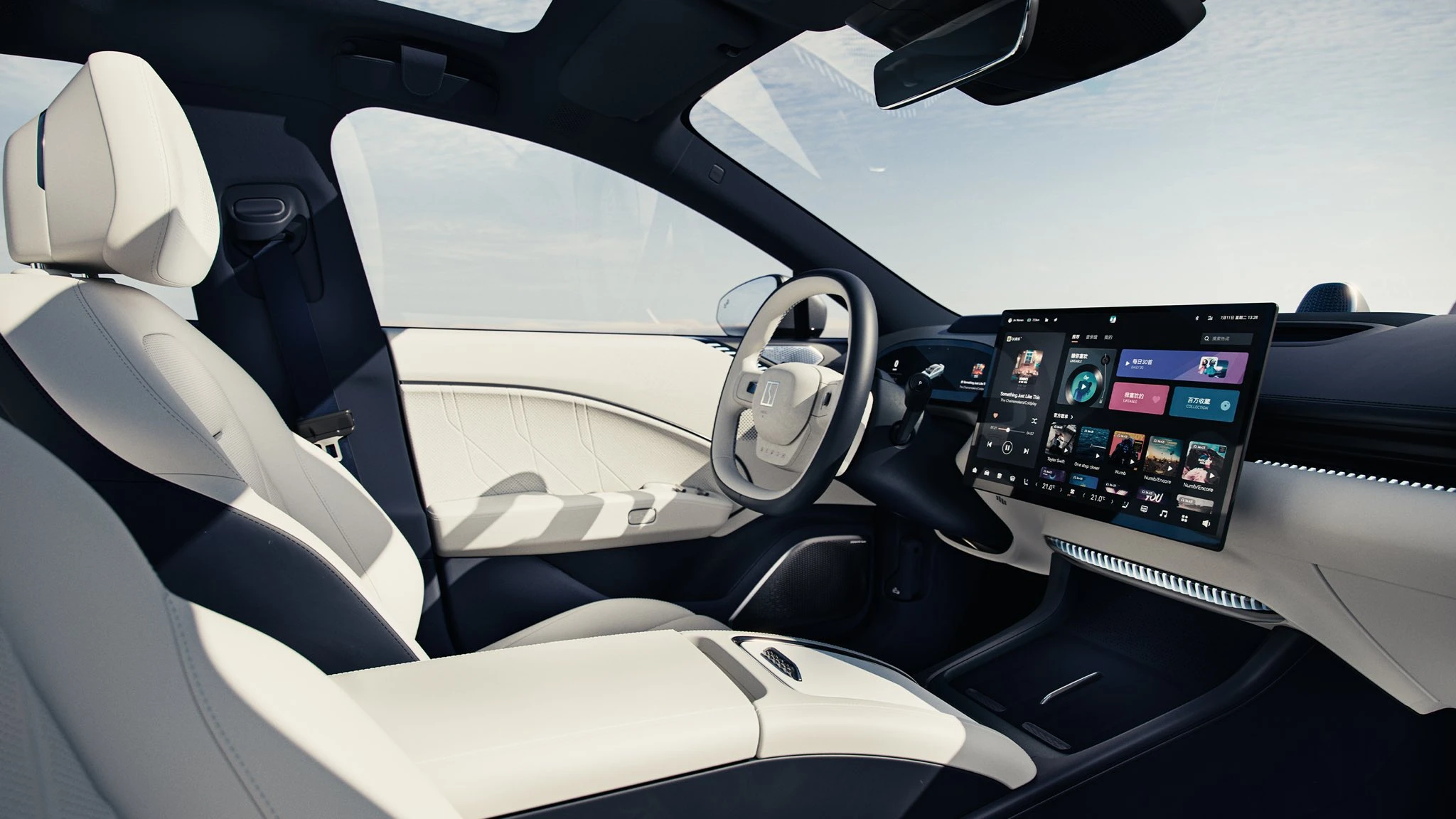 Zeekr 007 AWD Performance interior view