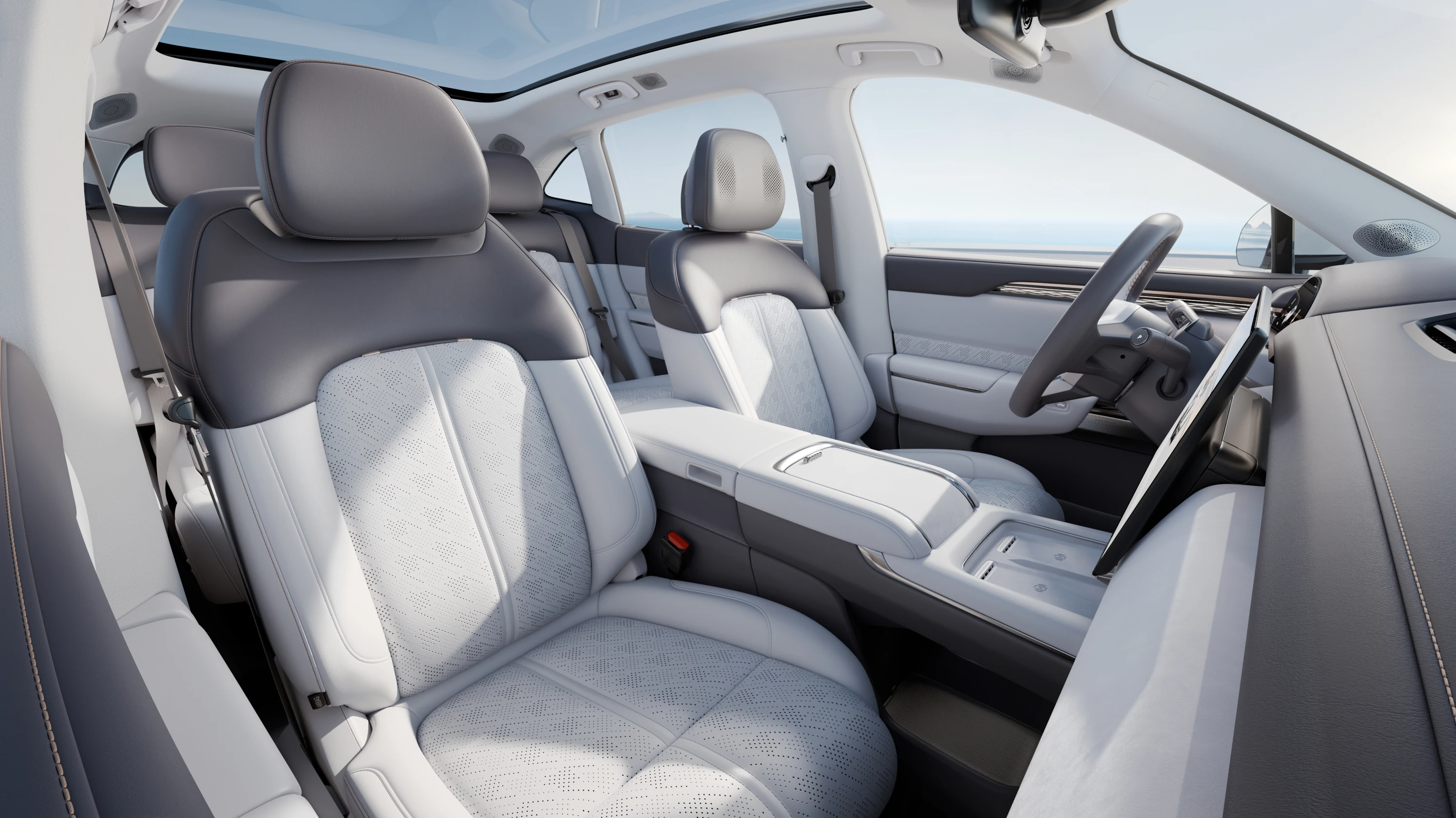 Zeekr 7X Long Range AWD frontseats view