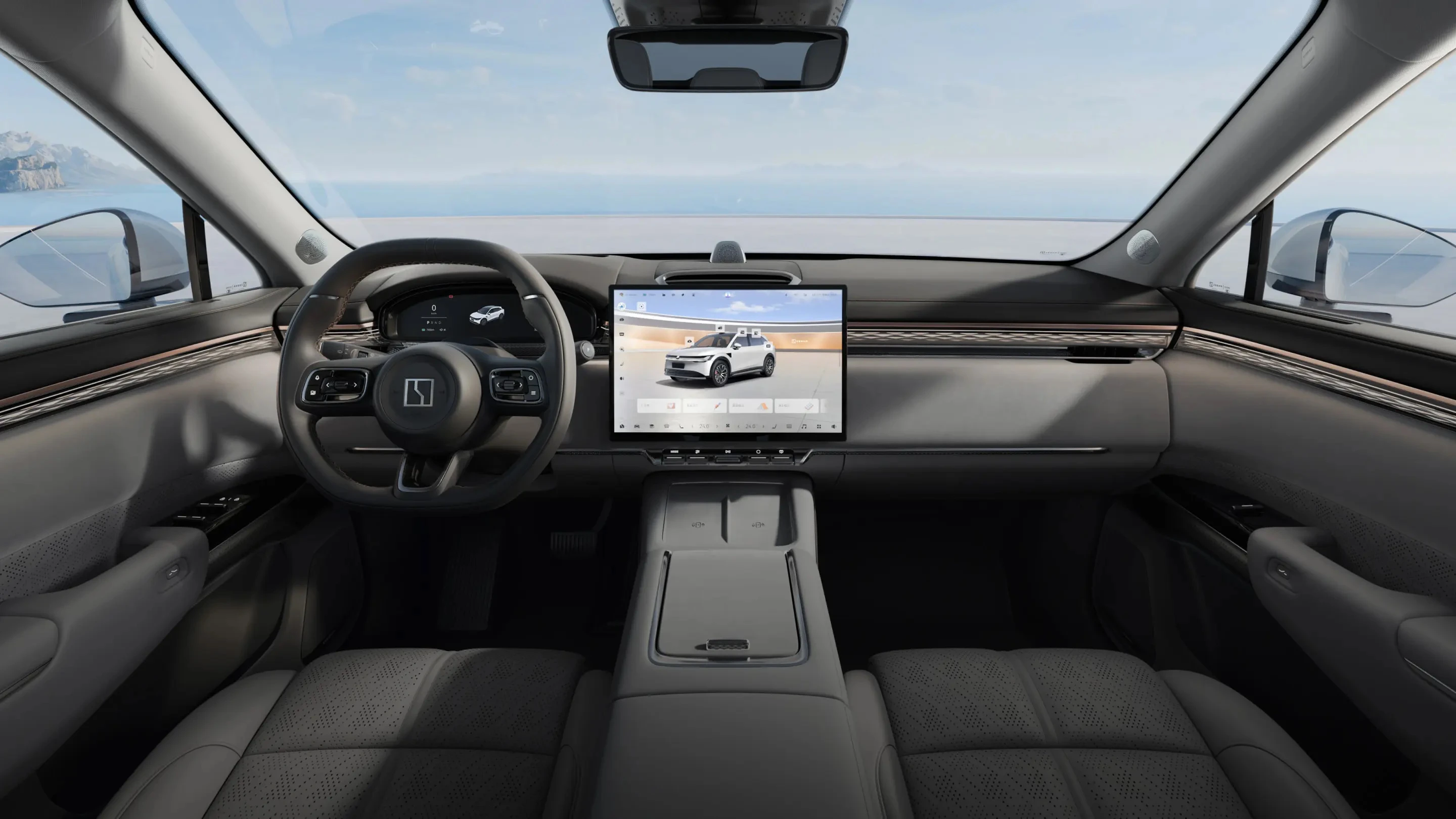 Zeekr 7X Long Range AWD interior view