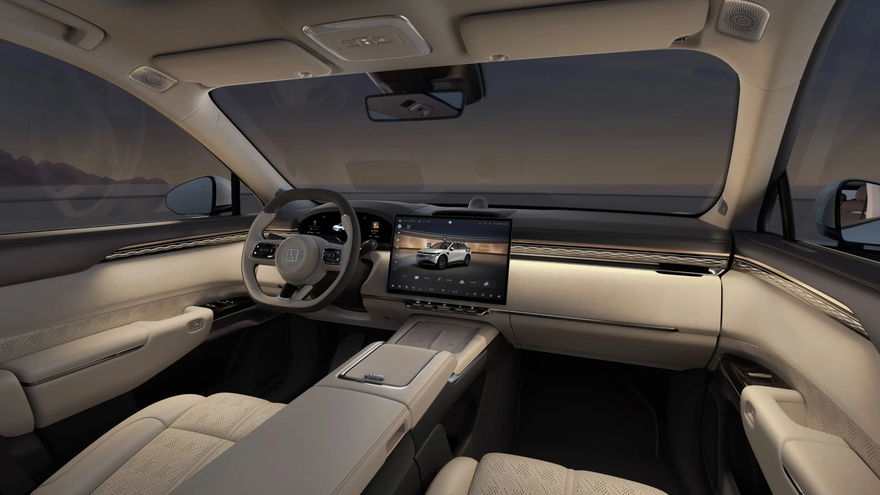Zeekr 7X Long Range AWD interior view