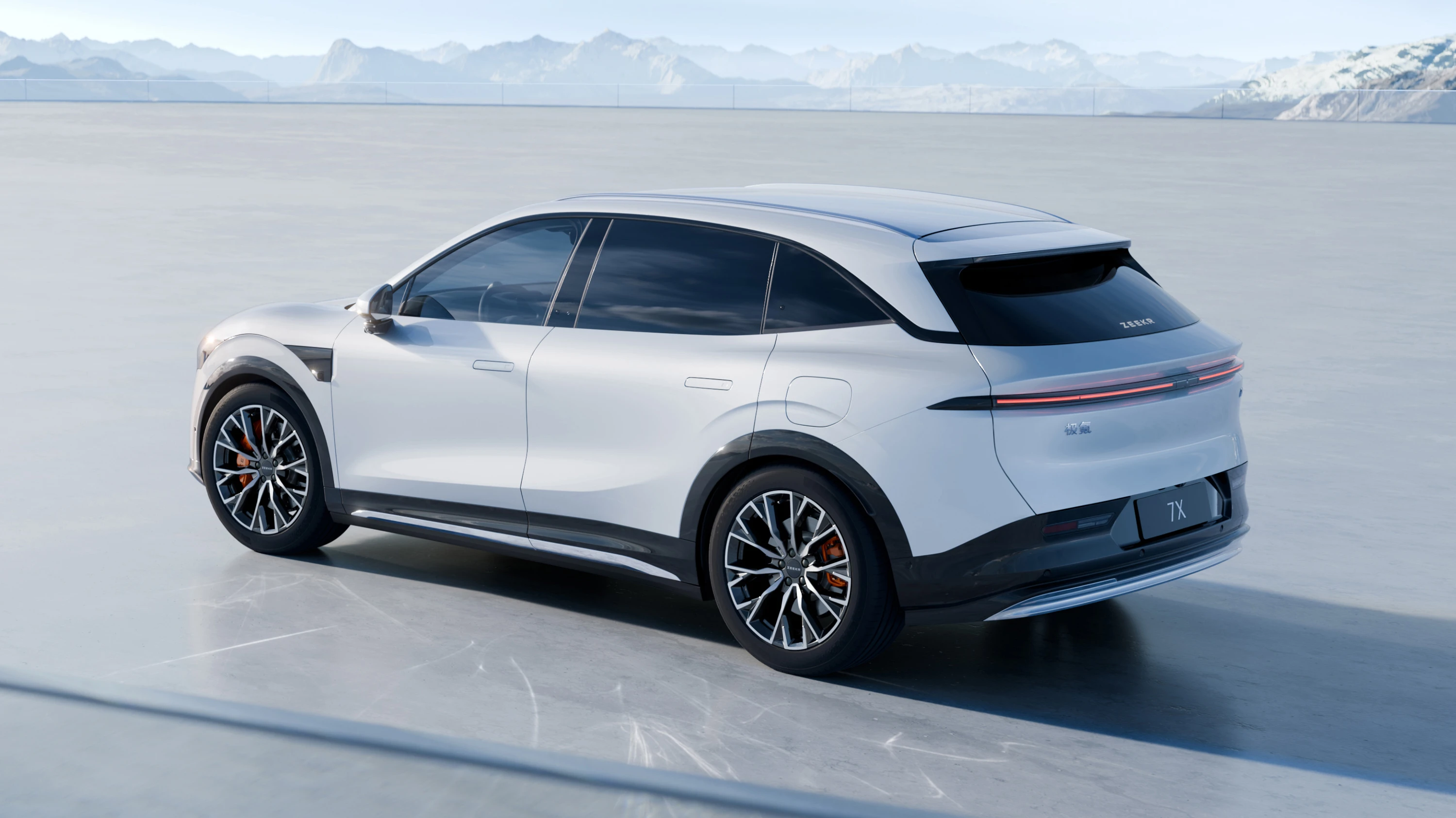 Zeekr 7X Long Range AWD exterior view