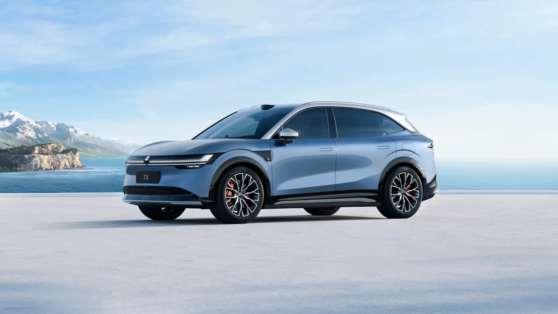 Zeekr 7X Long Range AWD exterior view