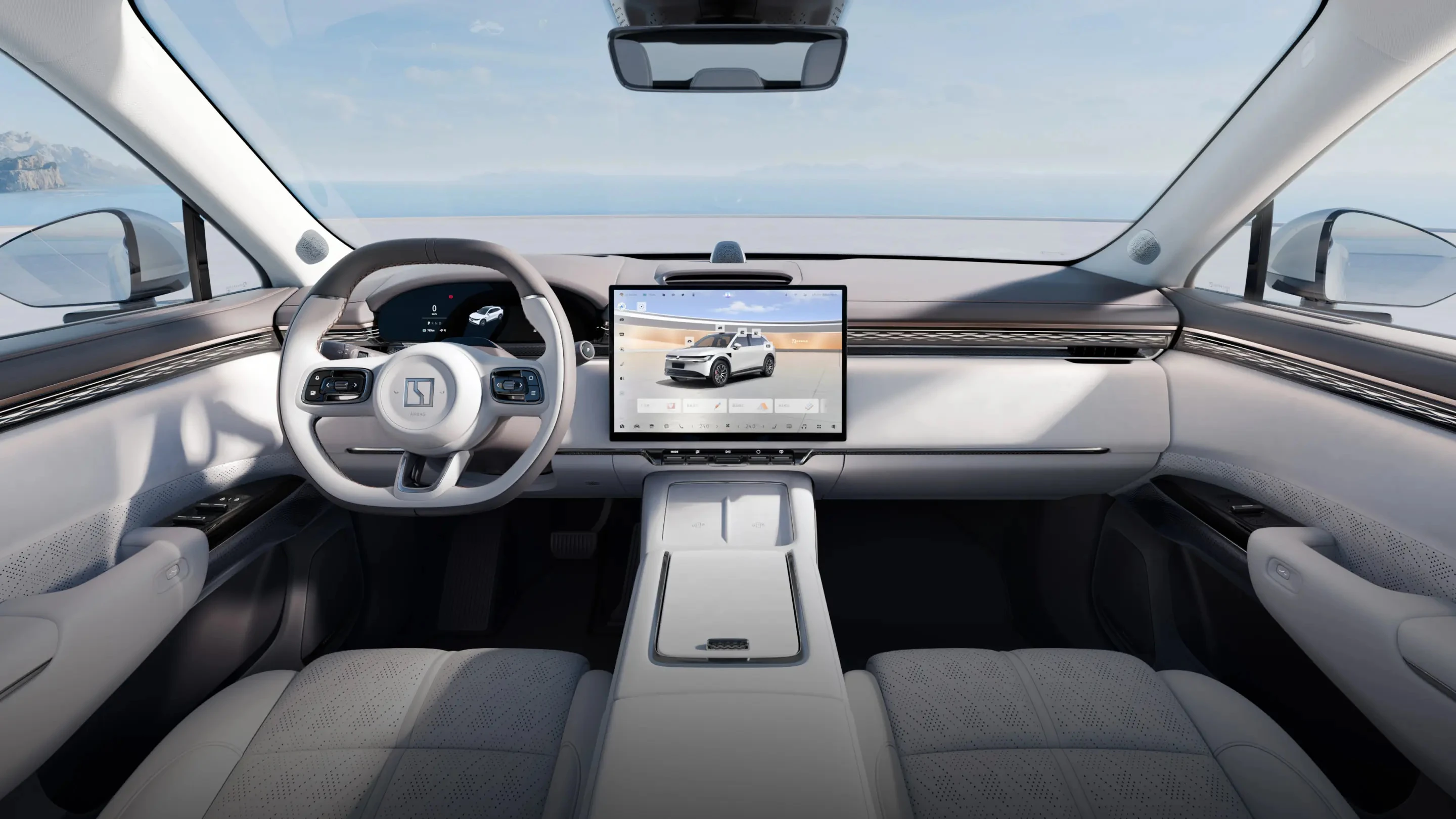 Zeekr 7X Long Range AWD interior view
