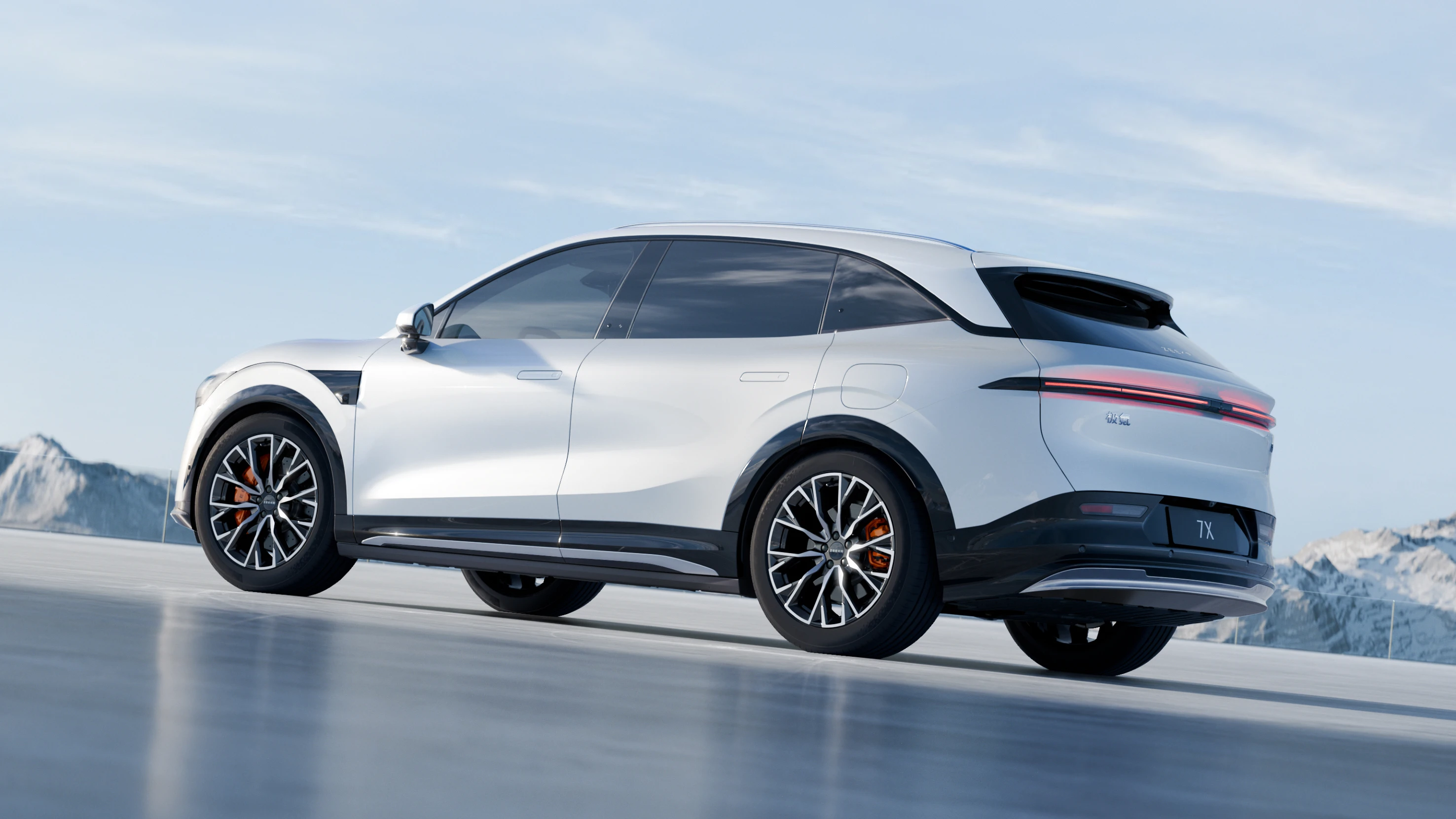 Zeekr 7X Long Range RWD exterior view