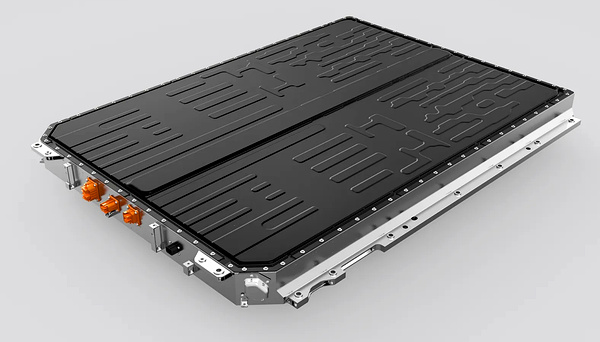 Zeekr 7X Long Range RWD battery view