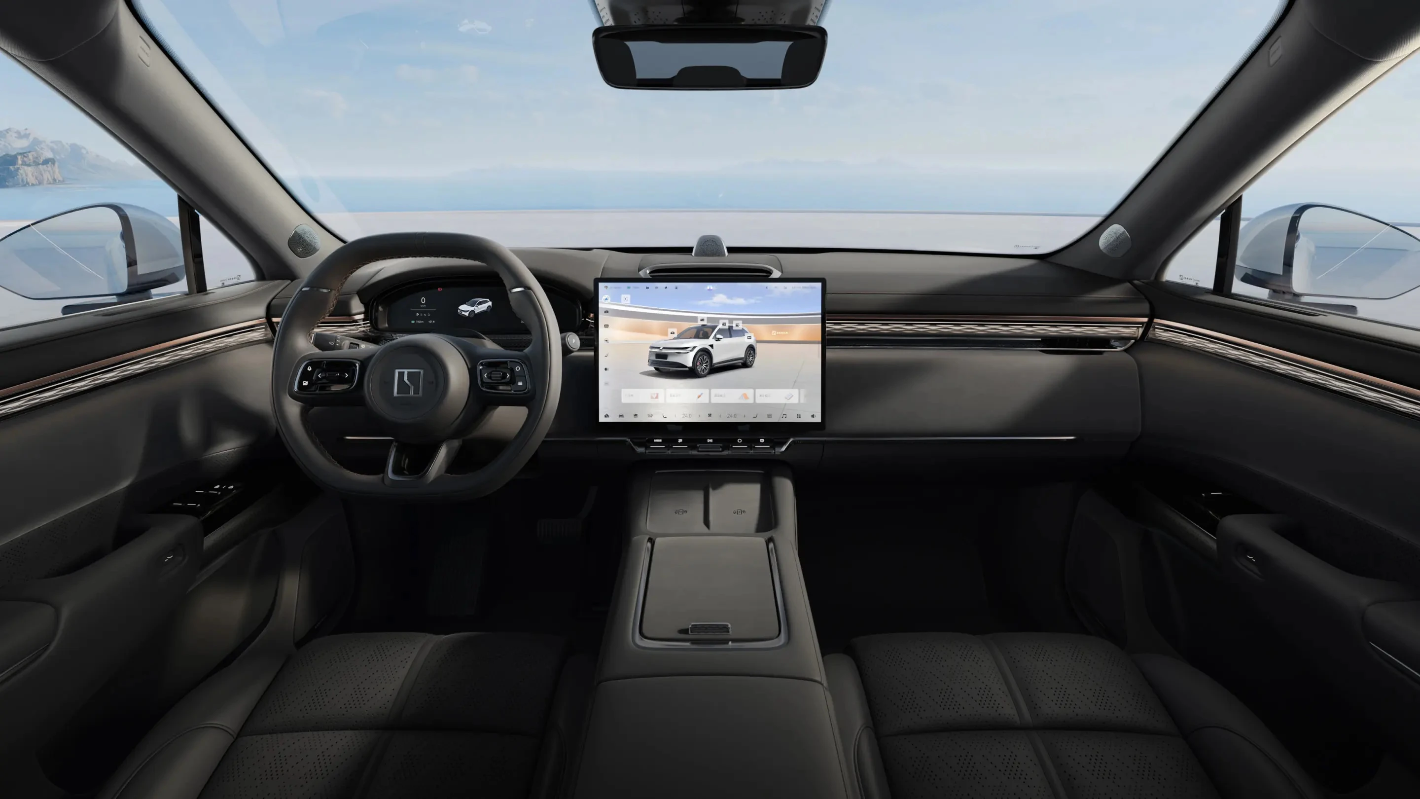 Zeekr 7X Standard Range RWD interior view