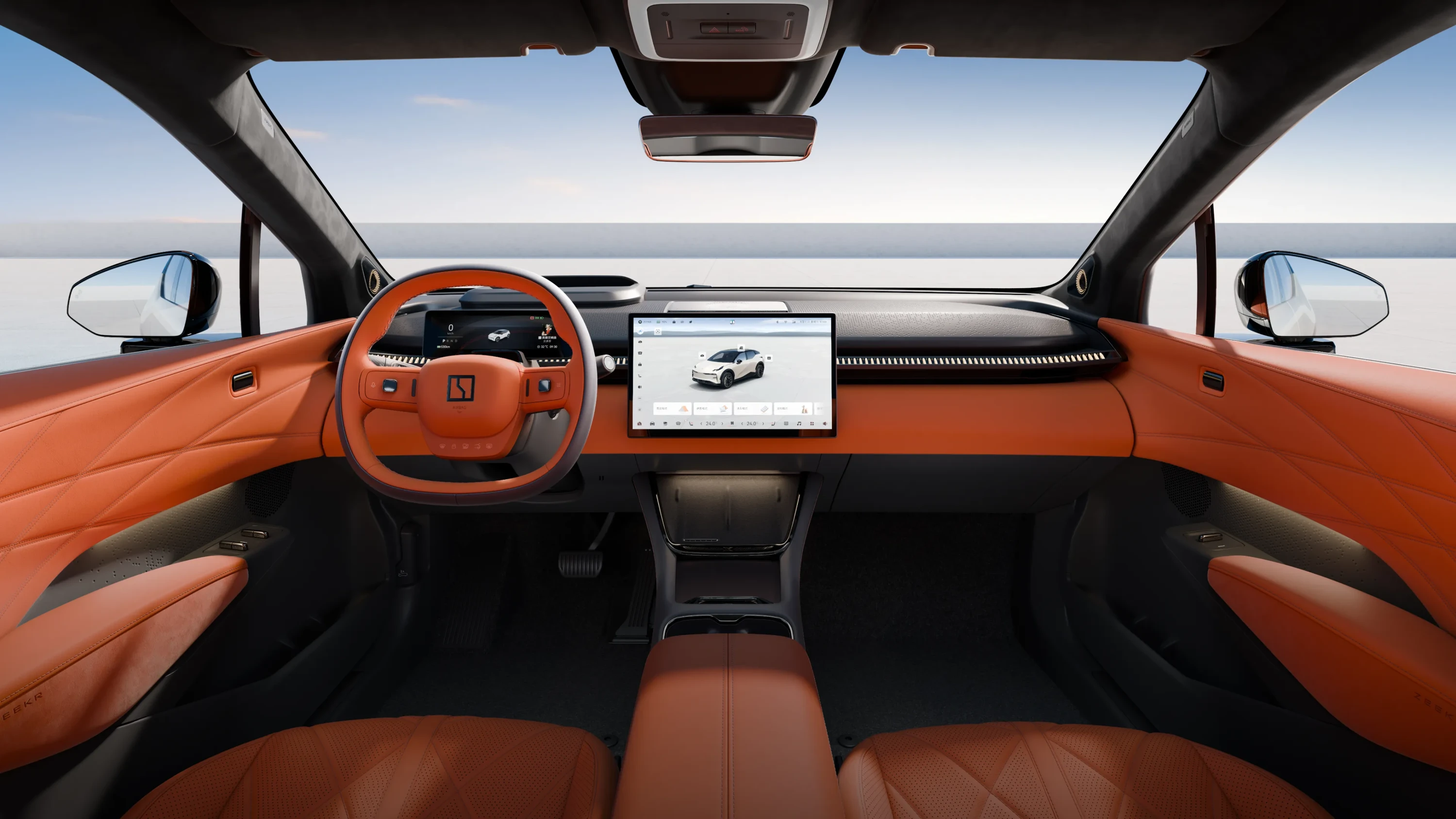 Zeekr X AWD interior view