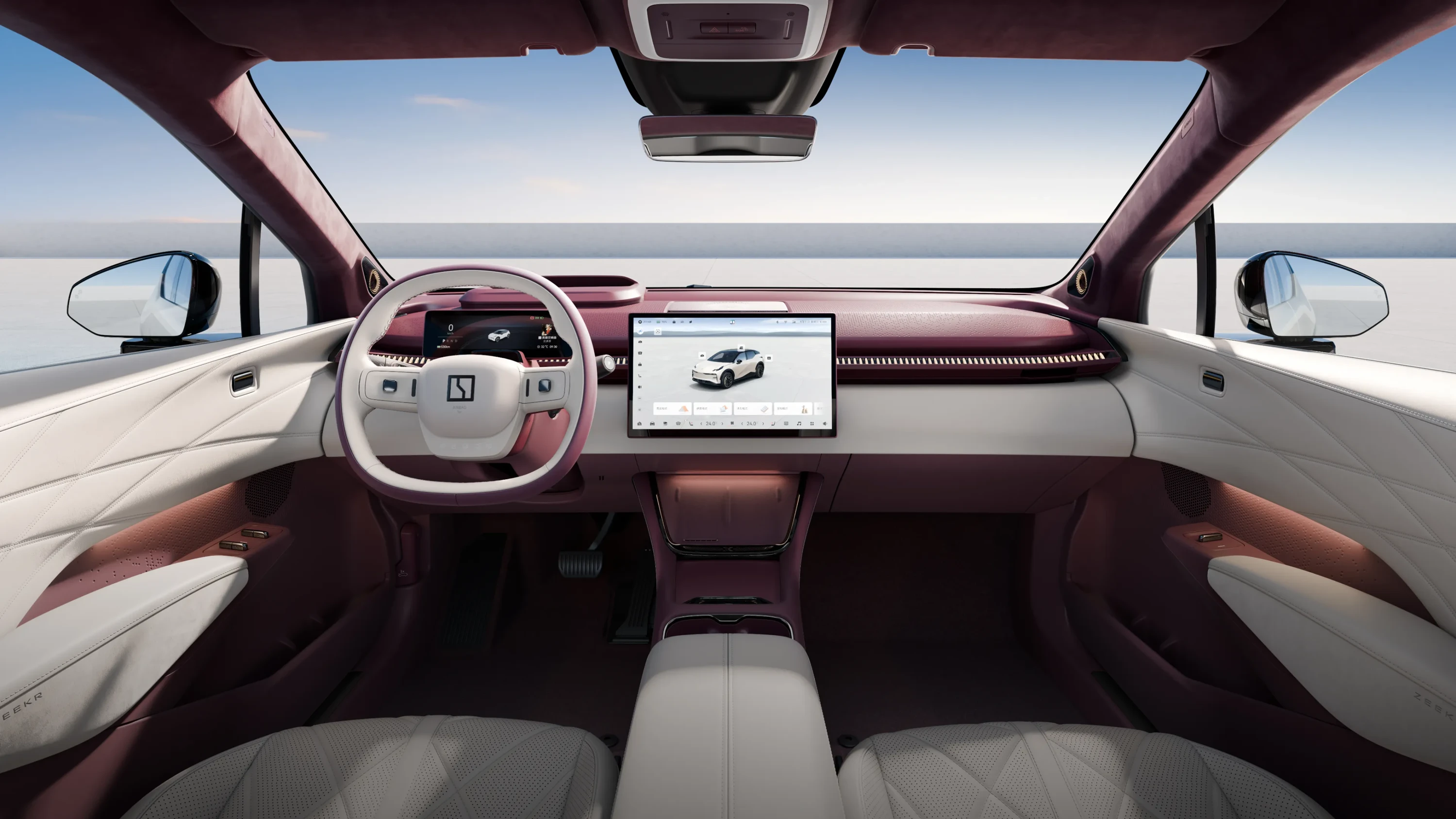 Zeekr X Long Range RWD interior view