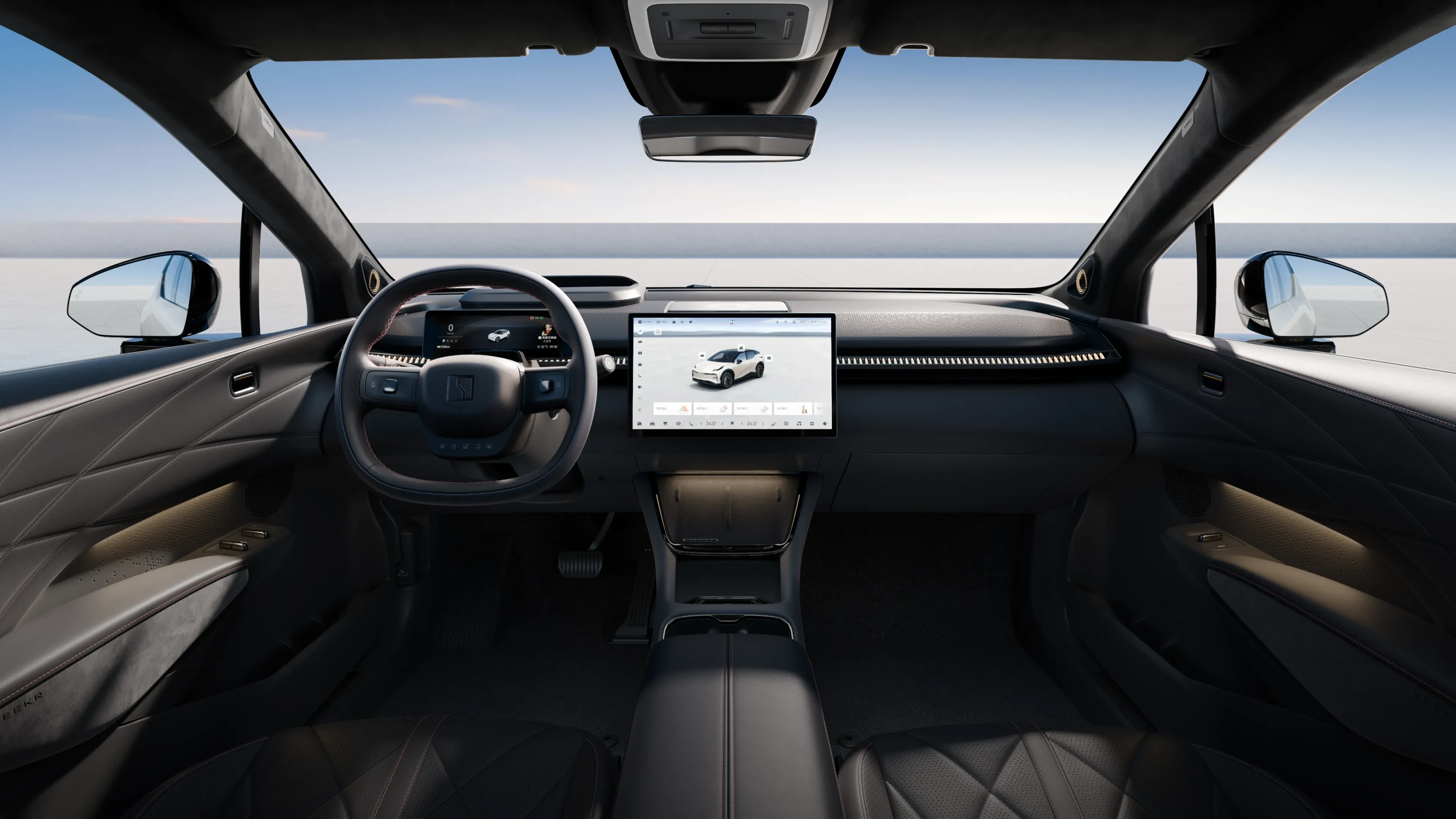 Zeekr X Long Range RWD interior view