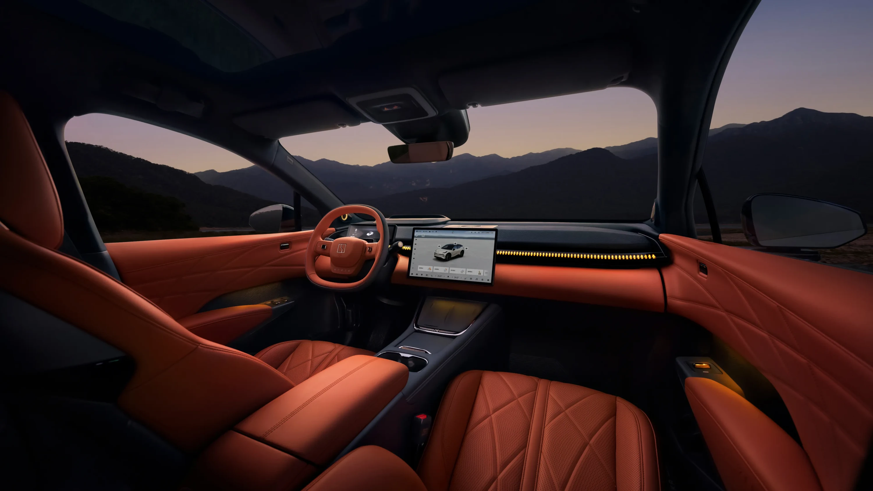Zeekr X Long Range RWD interior view