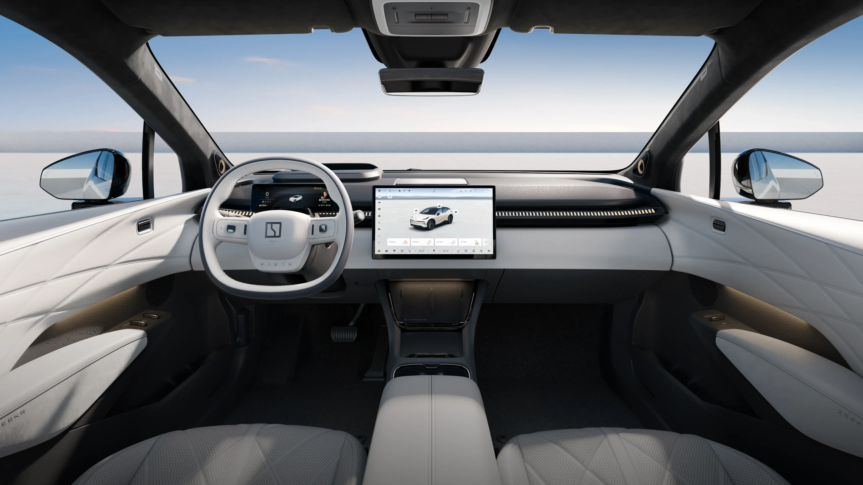 Zeekr X Long Range RWD interior view