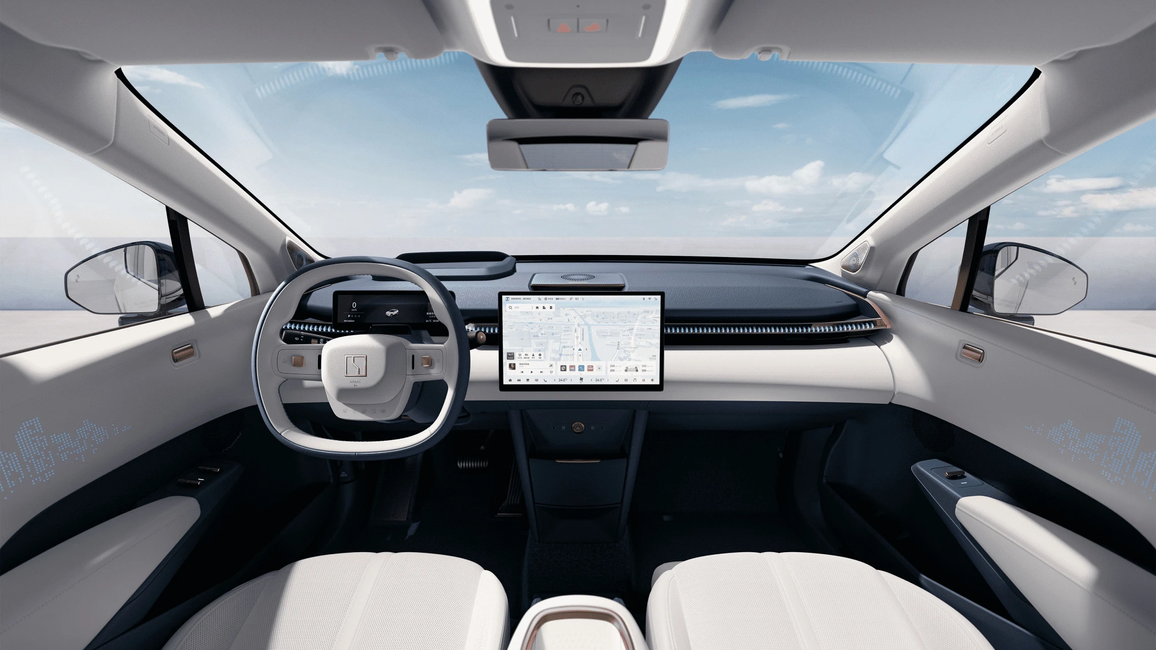 Zeekr X Privilege AWD screens view